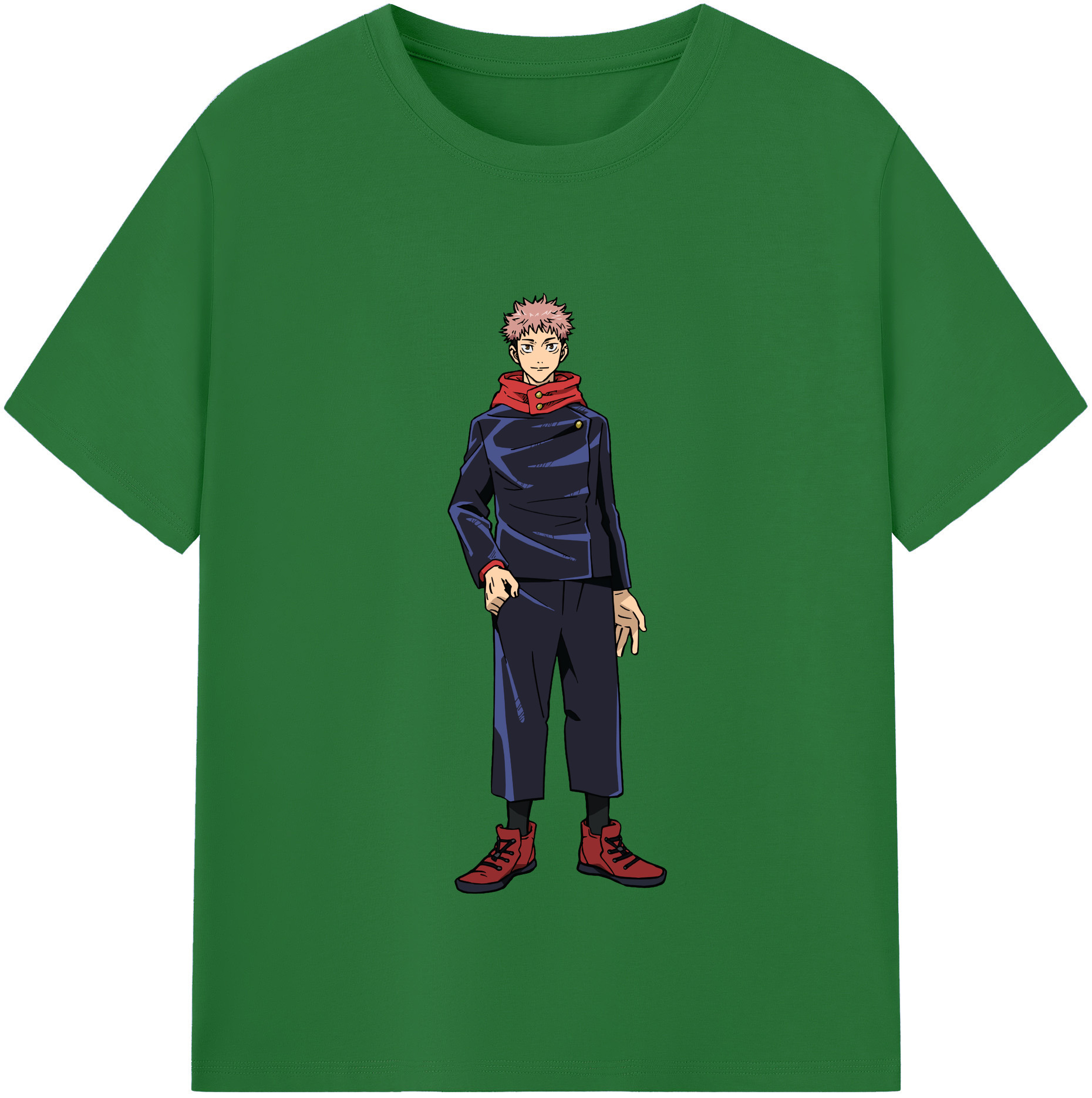 （画像用） 呪術廻戦 Jujutsu Kaisen 綿100％半袖Tシャツ（フロントプリント）