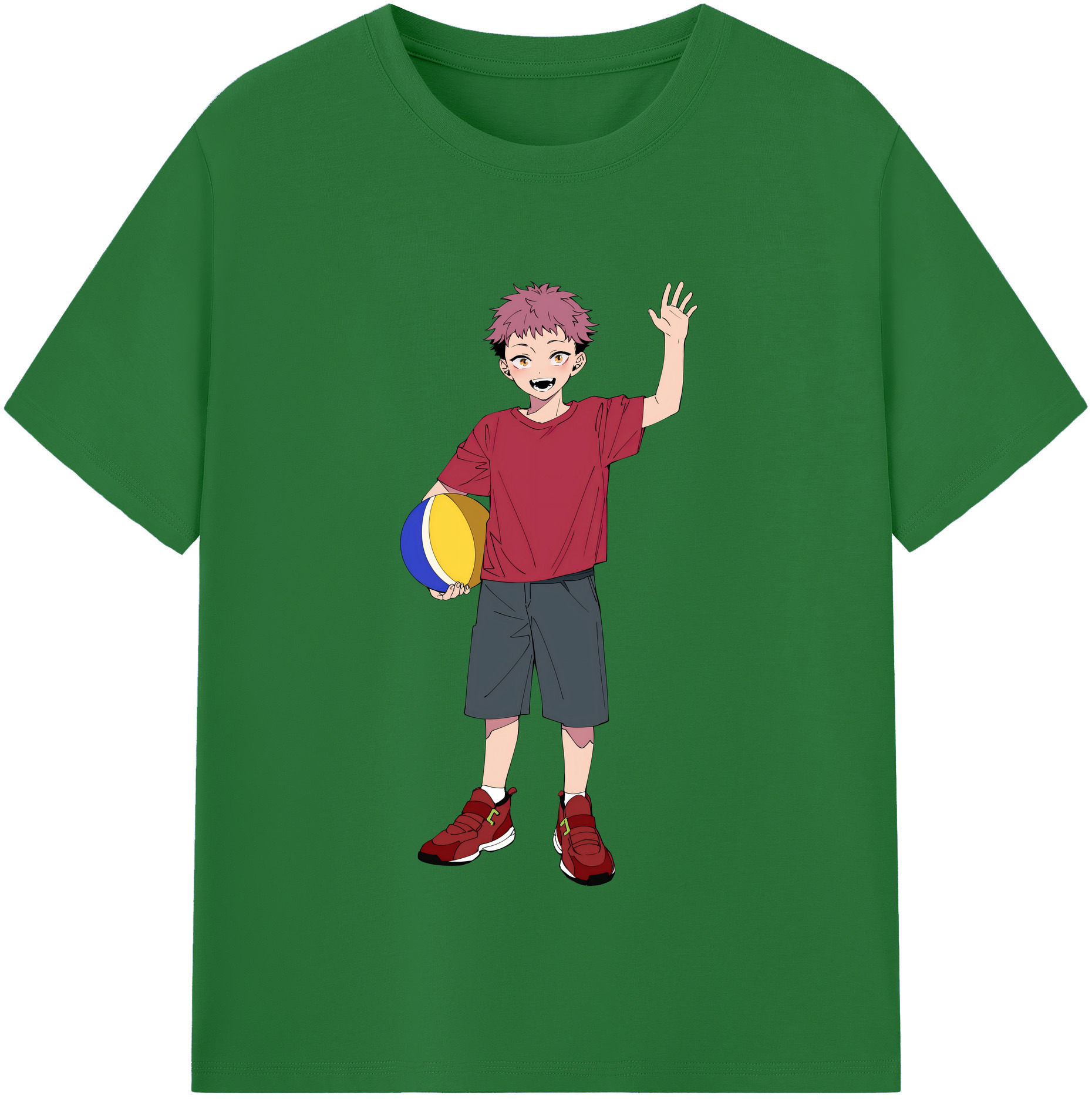 （画像用） 呪術廻戦 Jujutsu Kaisen 綿100％半袖Tシャツ（フロントプリント）