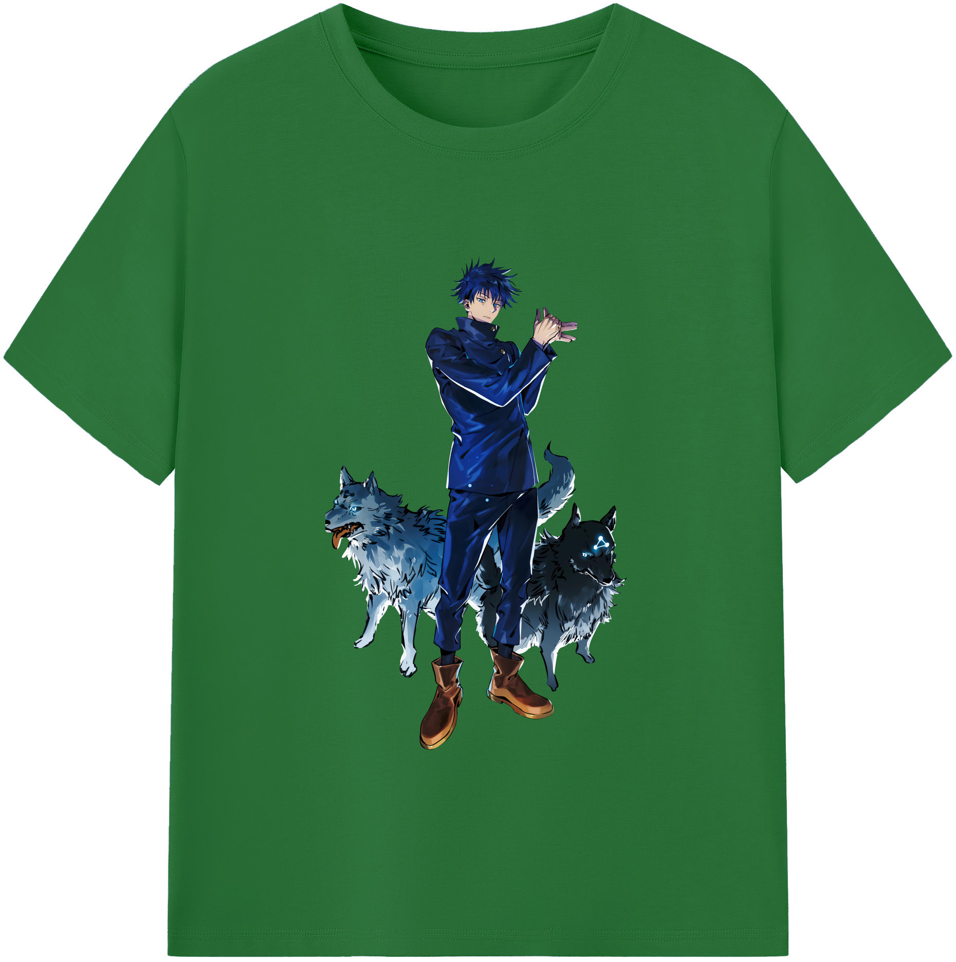 （画像用） 呪術廻戦 Jujutsu Kaisen 綿100％半袖Tシャツ（フロントプリント）