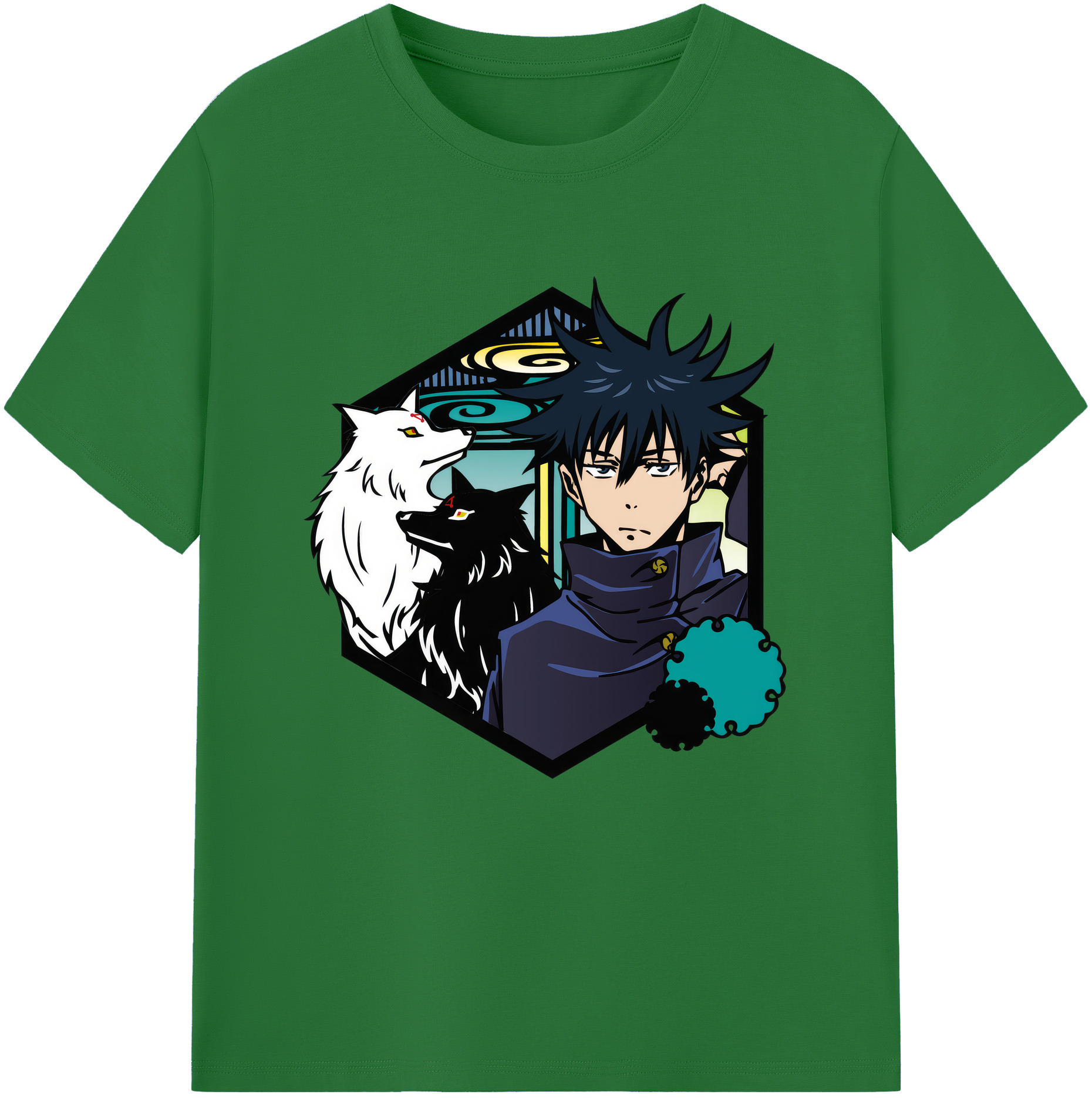 （画像用） 呪術廻戦 Jujutsu Kaisen 綿100％半袖Tシャツ（フロントプリント）