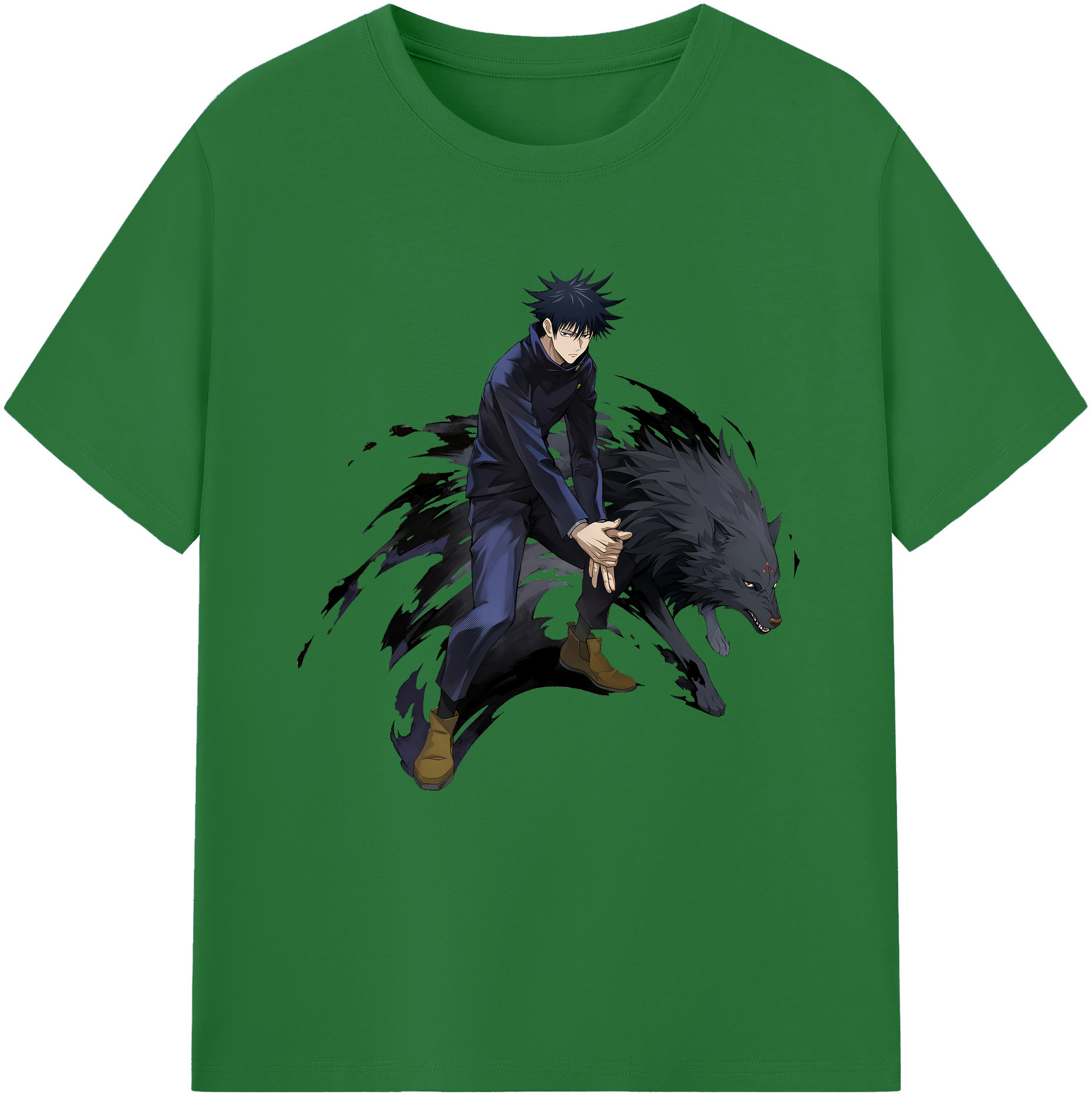 （画像用） 呪術廻戦 Jujutsu Kaisen 綿100％半袖Tシャツ（フロントプリント）