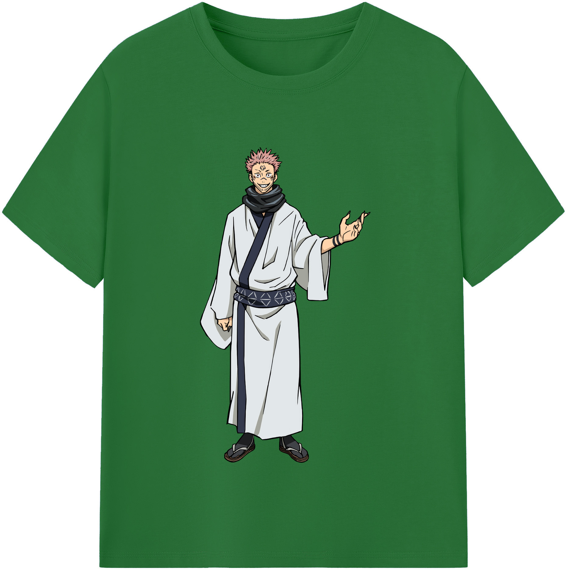 （画像用） 呪術廻戦 Jujutsu Kaisen 綿100％半袖Tシャツ（フロントプリント）
