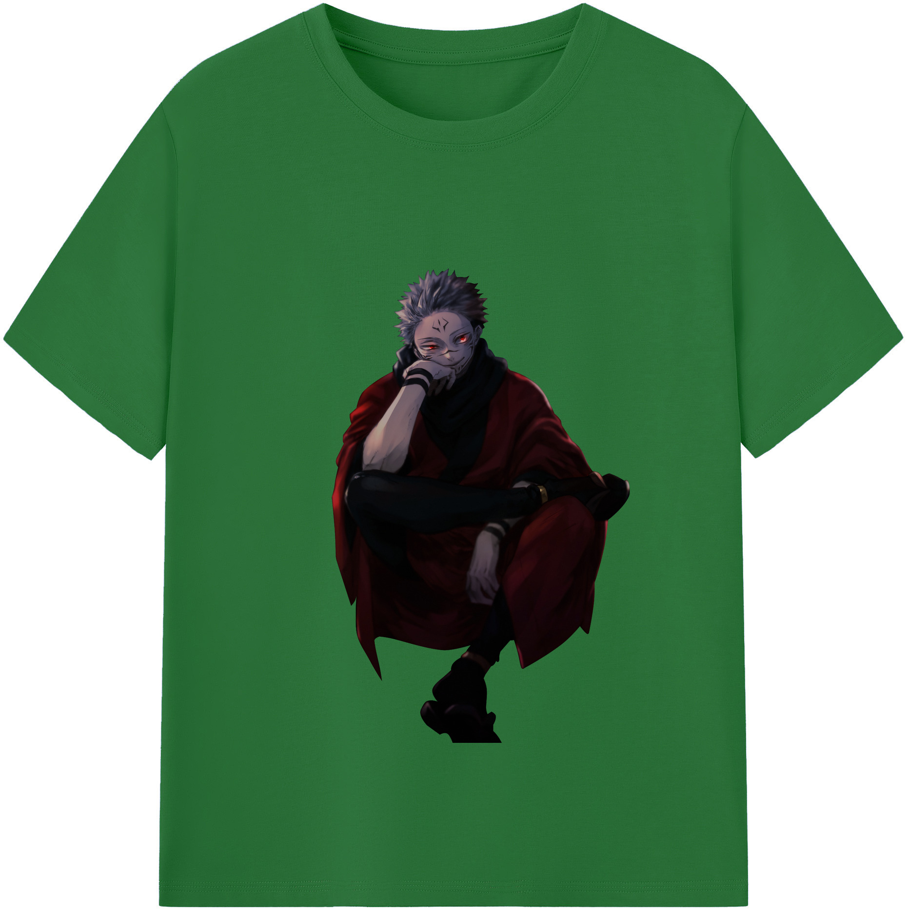 （画像用） 呪術廻戦 Jujutsu Kaisen 綿100％半袖Tシャツ（フロントプリント）