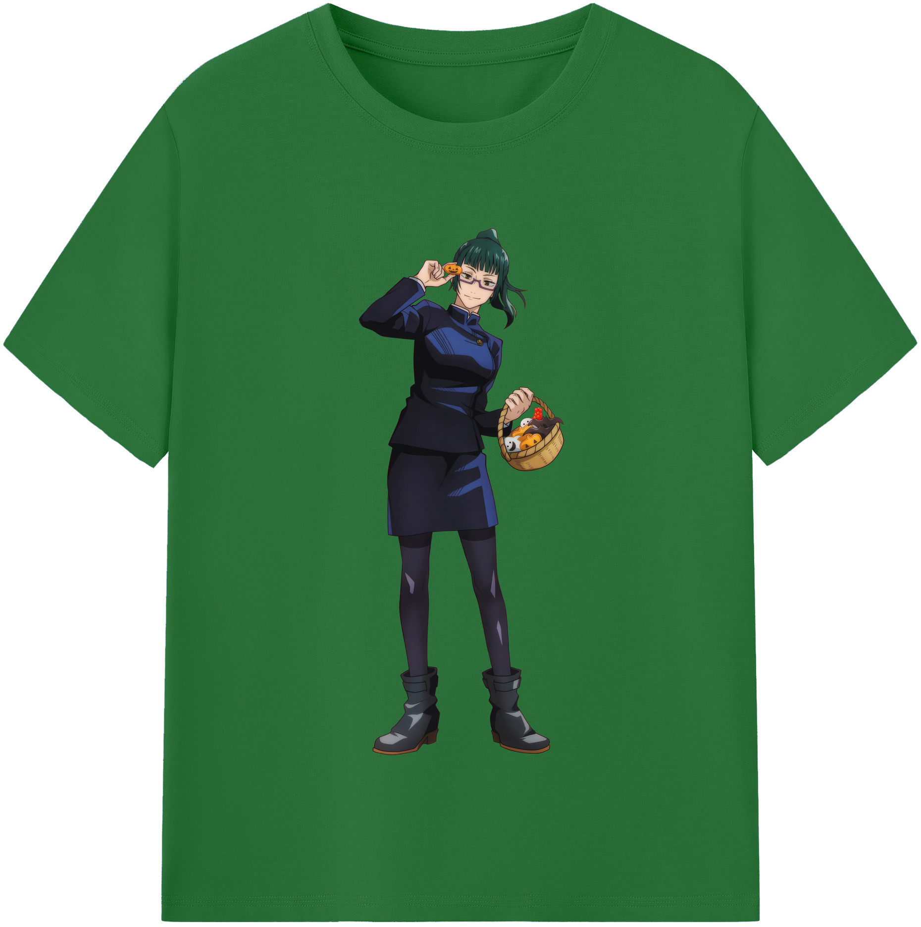 （画像用） 呪術廻戦 Jujutsu Kaisen 綿100％半袖Tシャツ（フロントプリント）