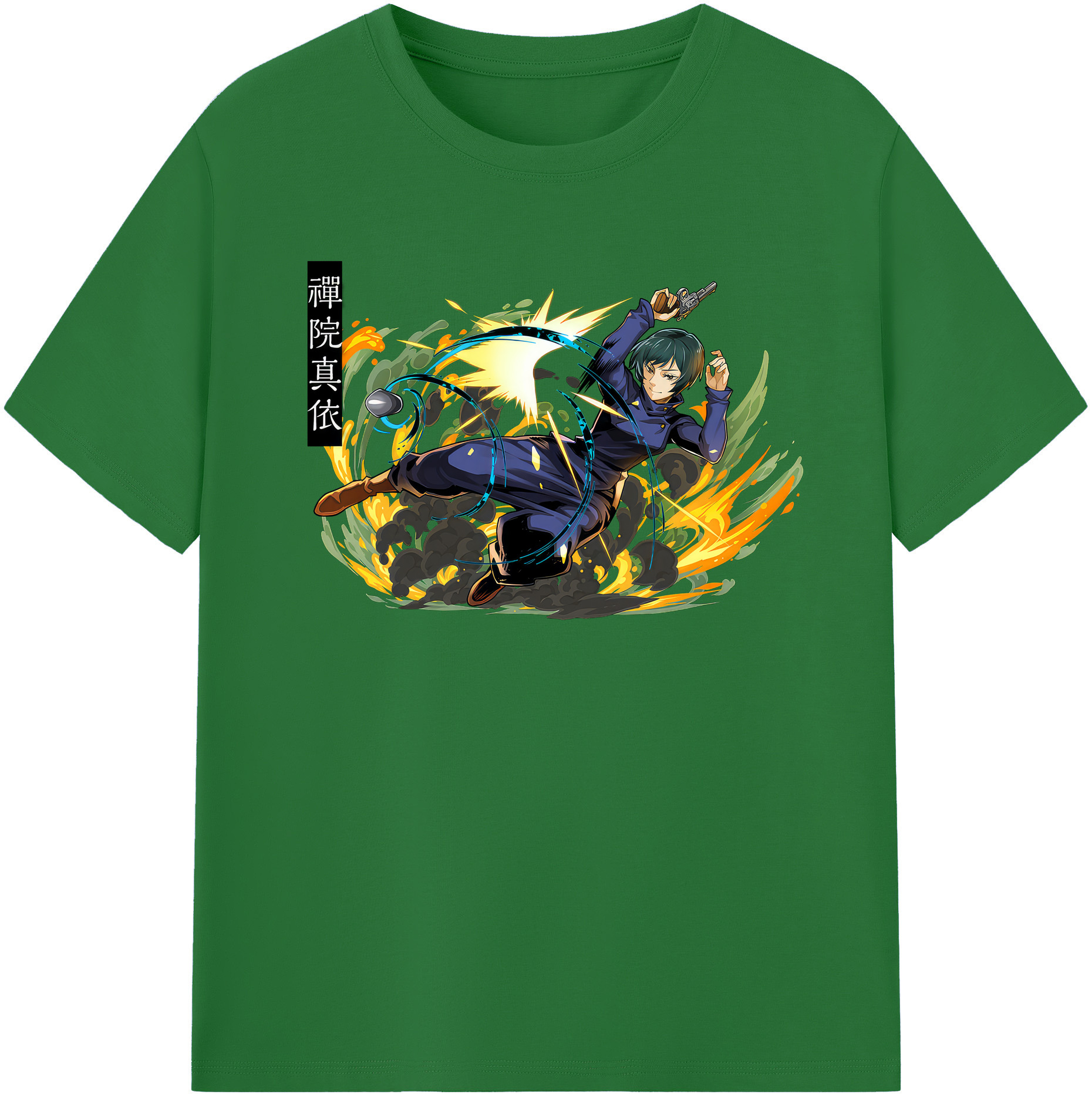 （画像用） 呪術廻戦 Jujutsu Kaisen 綿100％半袖Tシャツ（フロントプリント）
