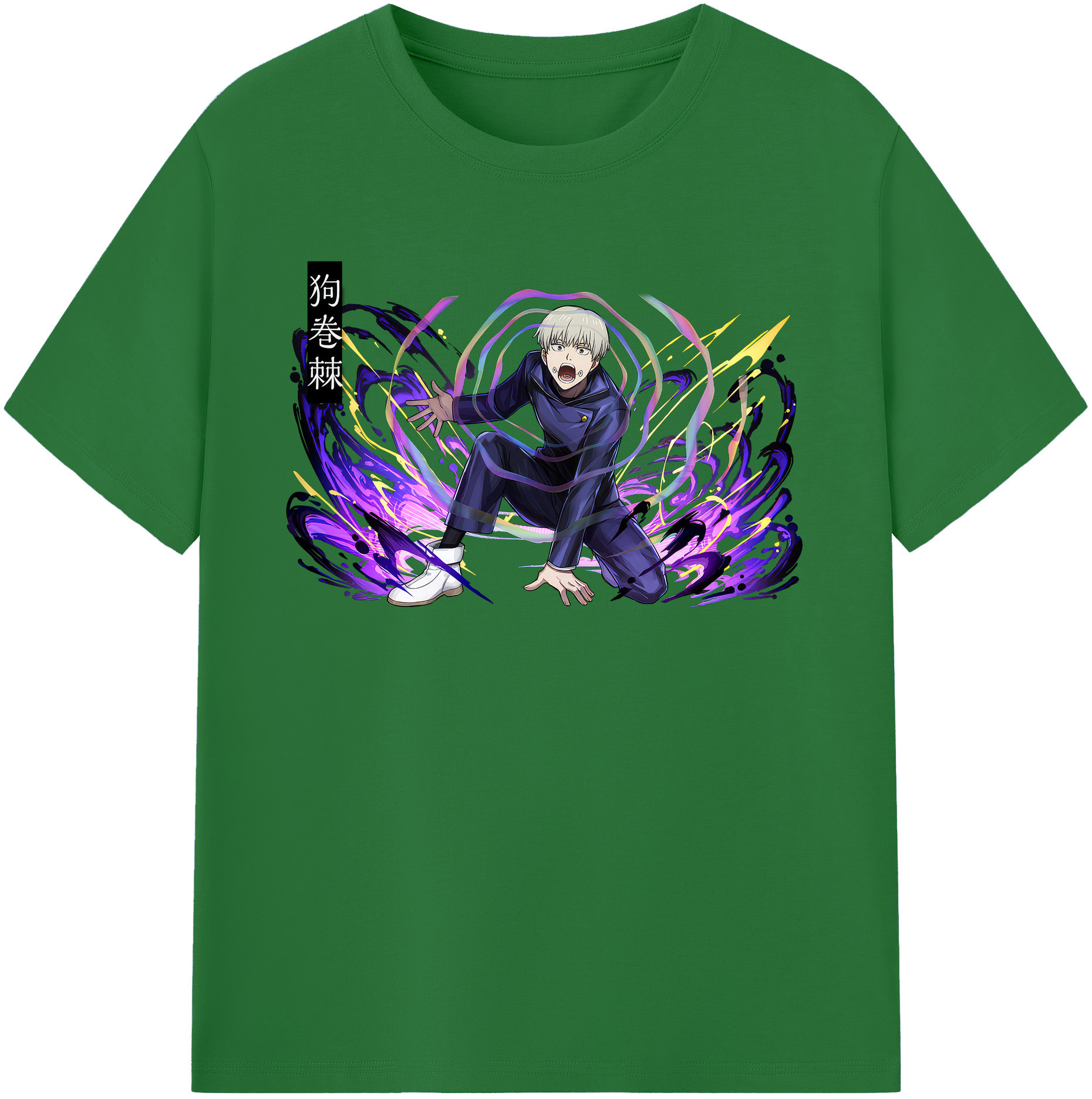 （画像用） 呪術廻戦 Jujutsu Kaisen 綿100％半袖Tシャツ（フロントプリント）