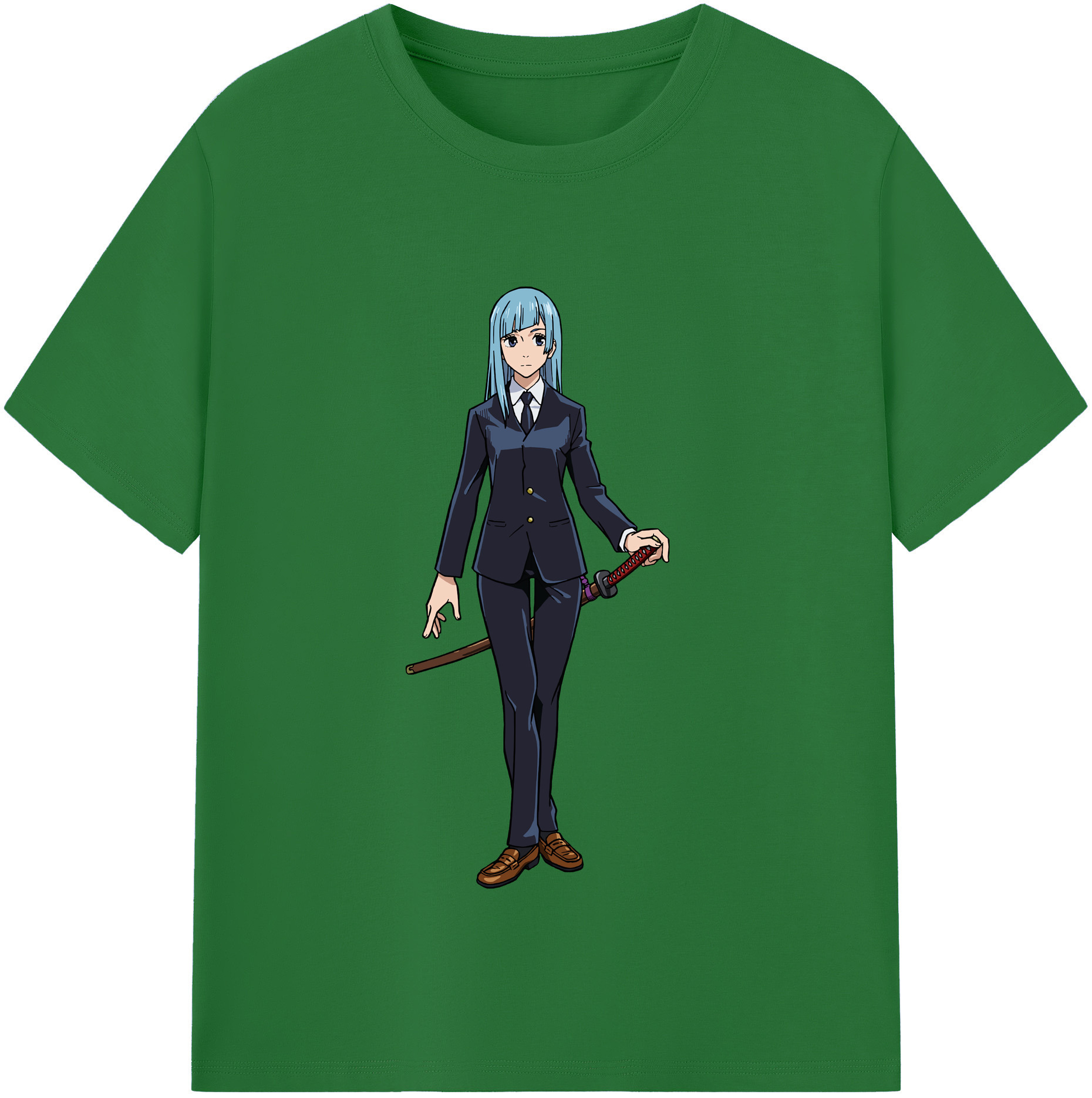（画像用） 呪術廻戦 Jujutsu Kaisen 綿100％半袖Tシャツ（フロントプリント）