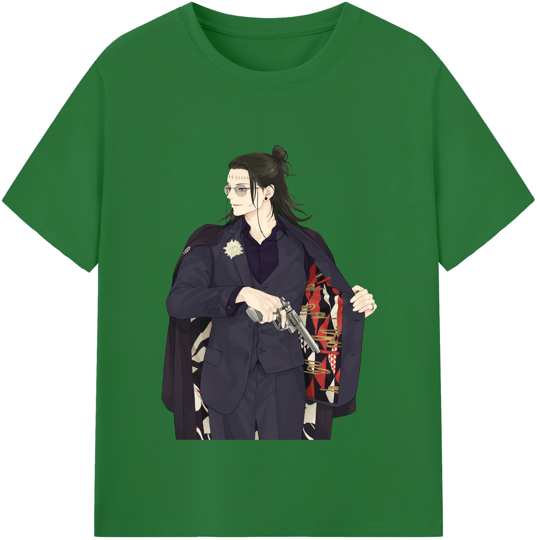 （画像用） 呪術廻戦 Jujutsu Kaisen 綿100％半袖Tシャツ（フロントプリント）