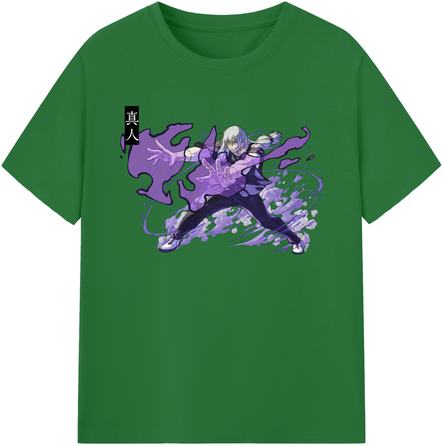 （画像用） 呪術廻戦 Jujutsu Kaisen 綿100％半袖Tシャツ（フロントプリント）