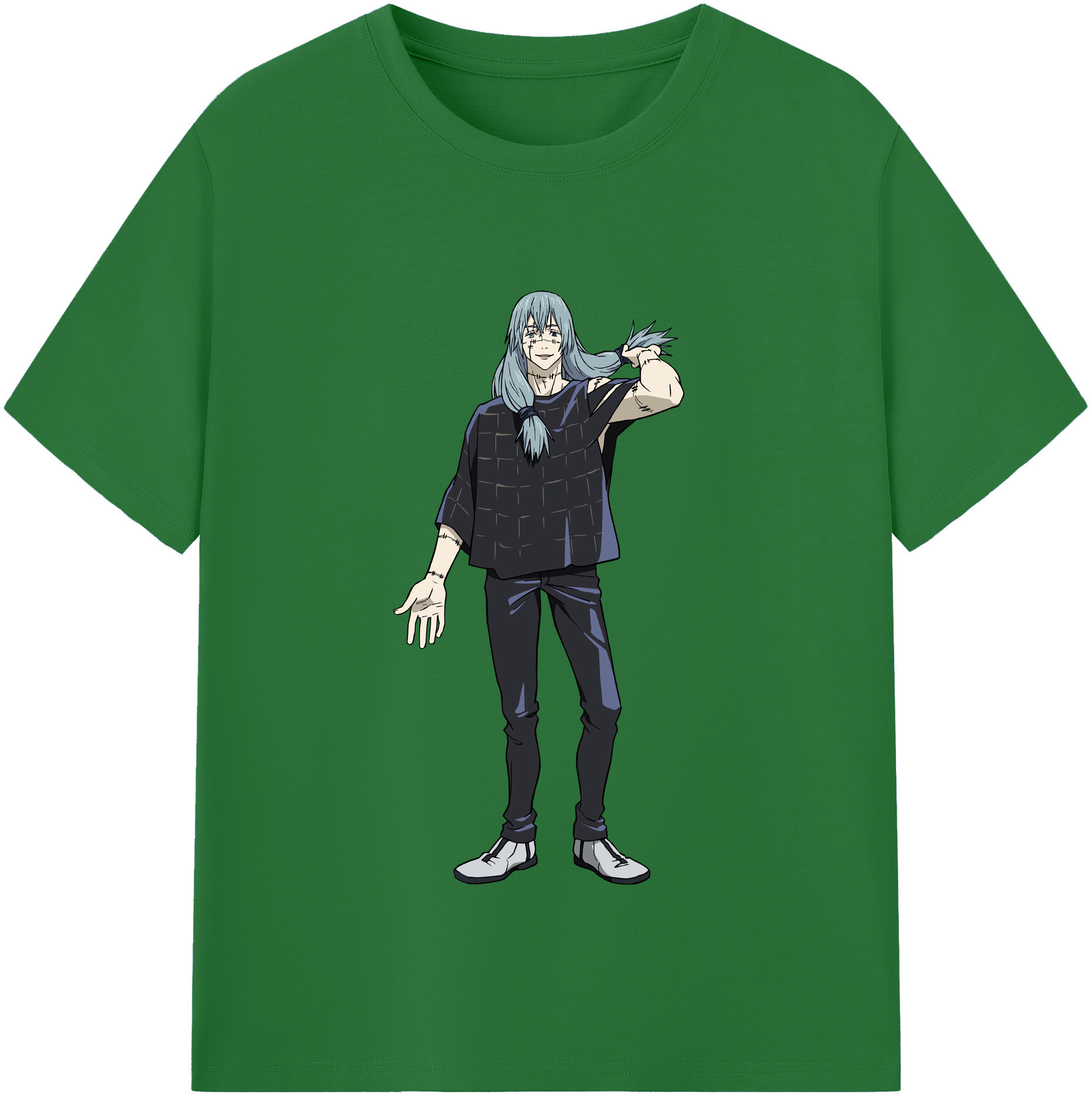 （画像用） 呪術廻戦 Jujutsu Kaisen 綿100％半袖Tシャツ（フロントプリント）