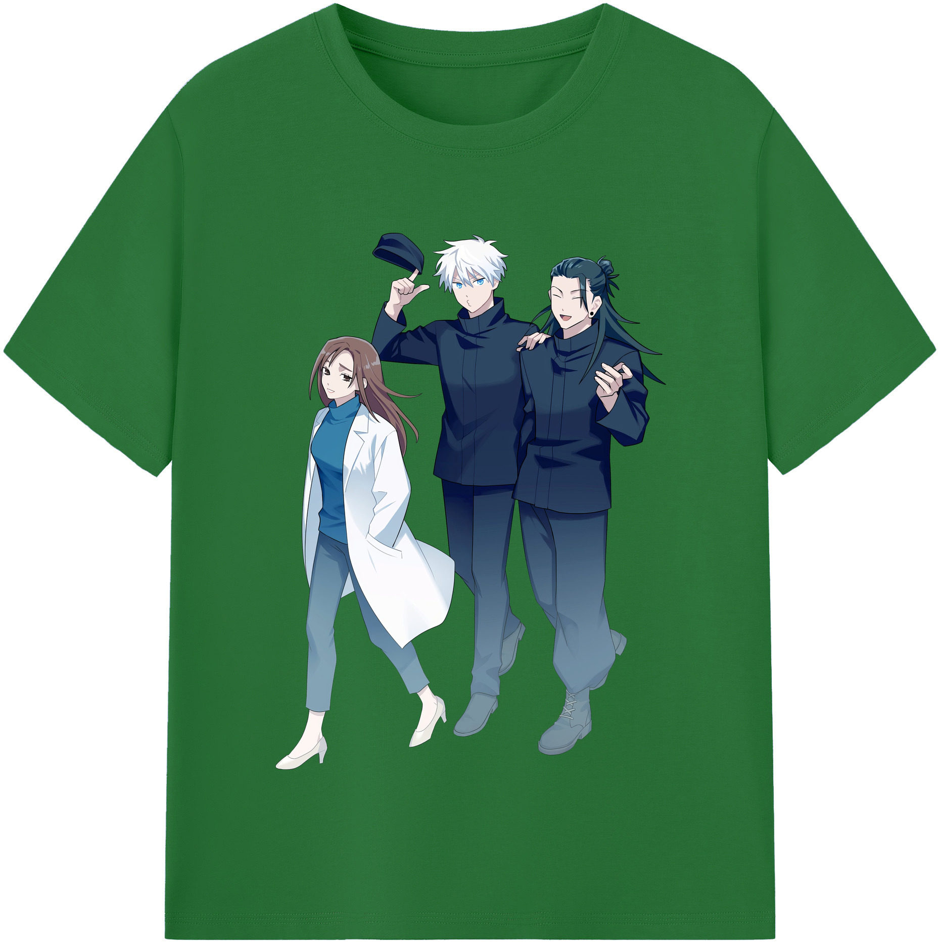 （画像用） 呪術廻戦 Jujutsu Kaisen 綿100％半袖Tシャツ（フロントプリント）