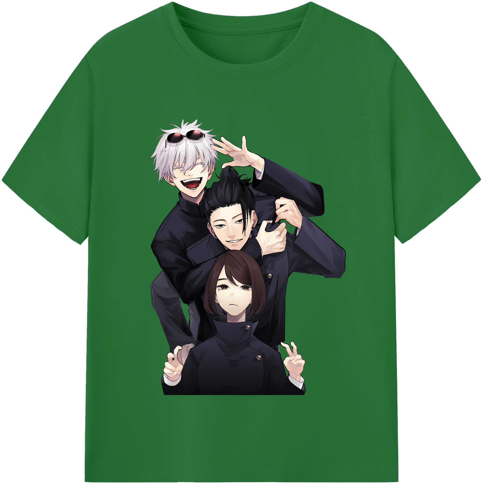 （画像用） 呪術廻戦 Jujutsu Kaisen 綿100％半袖Tシャツ（フロントプリント）