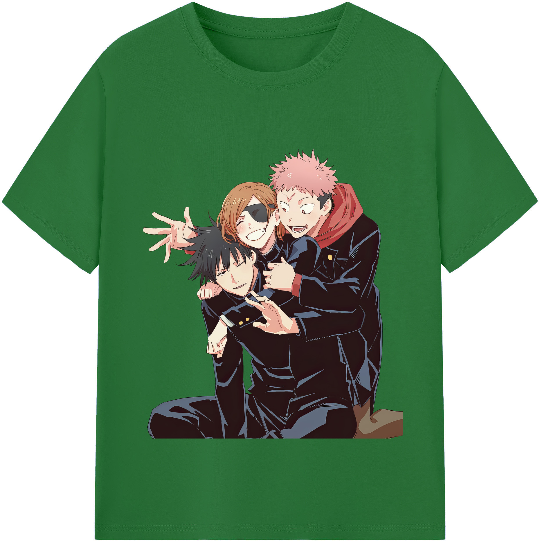 （画像用） 呪術廻戦 Jujutsu Kaisen 綿100％半袖Tシャツ（フロントプリント）