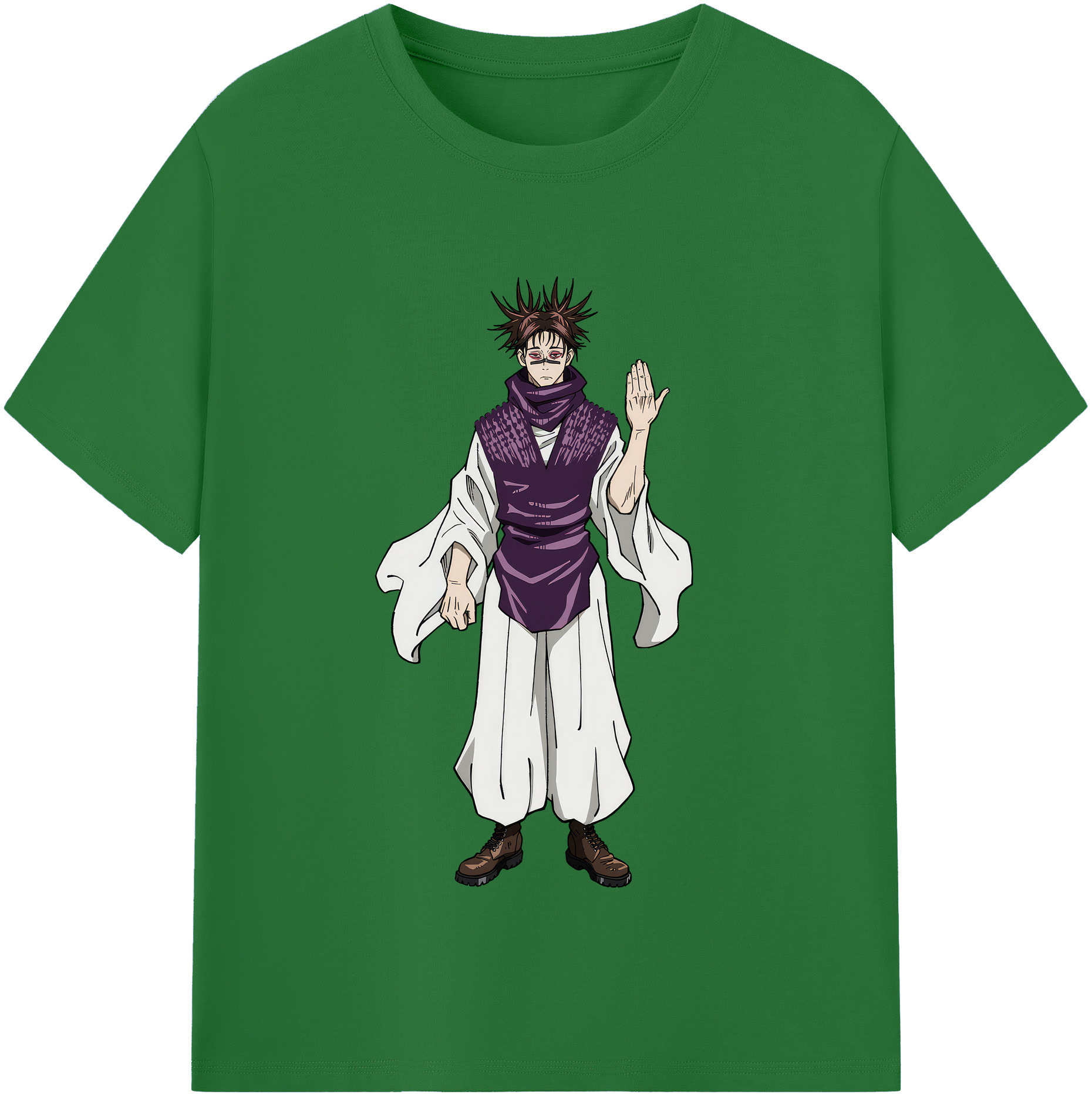 （画像用） 呪術廻戦 Jujutsu Kaisen 綿100％半袖Tシャツ（フロントプリント）