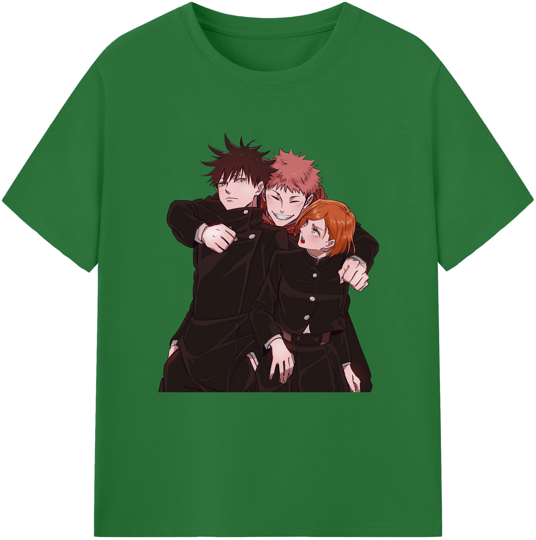 （画像用） 呪術廻戦 Jujutsu Kaisen 綿100％半袖Tシャツ（フロントプリント）