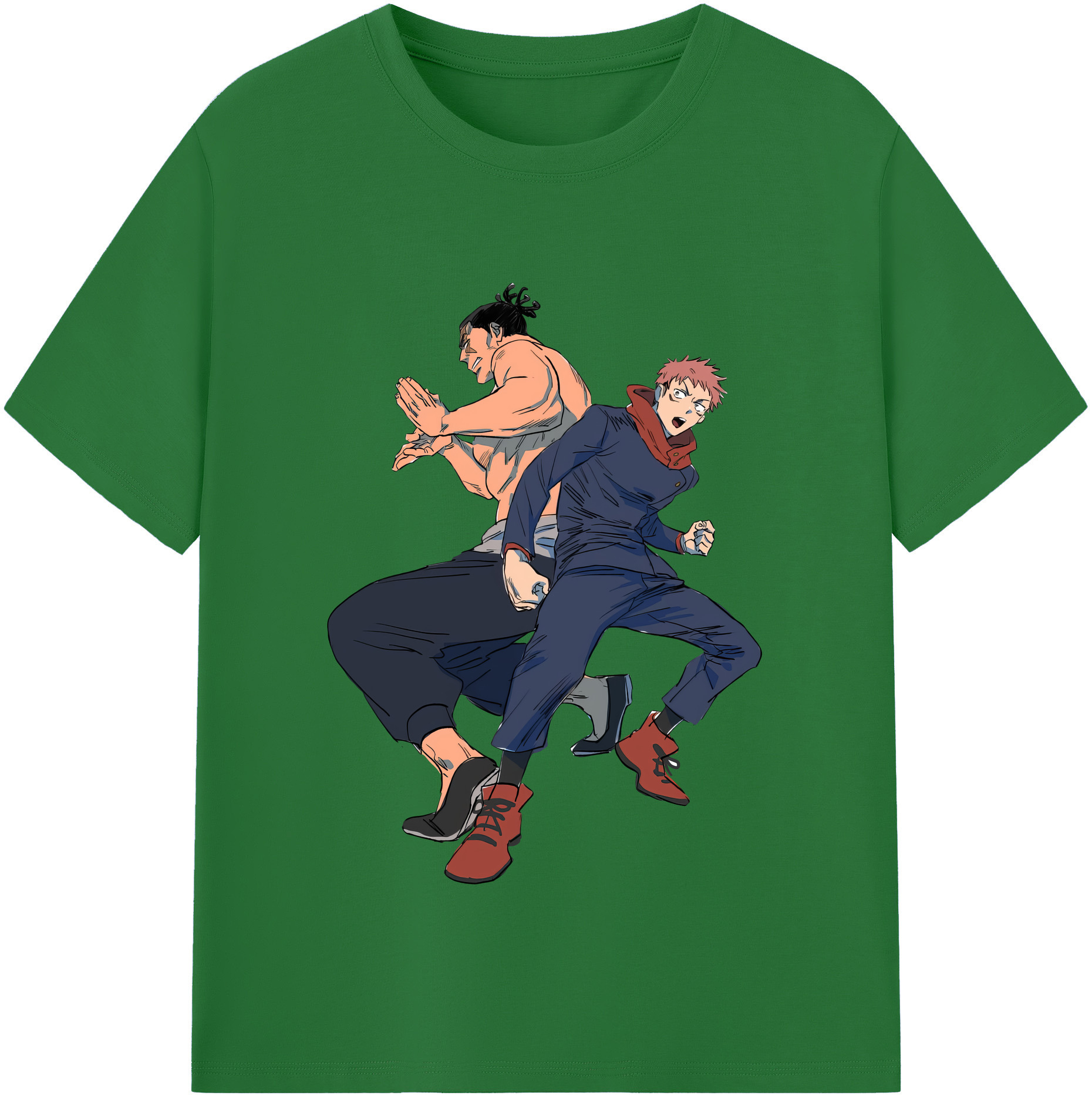 （画像用） 呪術廻戦 Jujutsu Kaisen 綿100％半袖Tシャツ（フロントプリント）