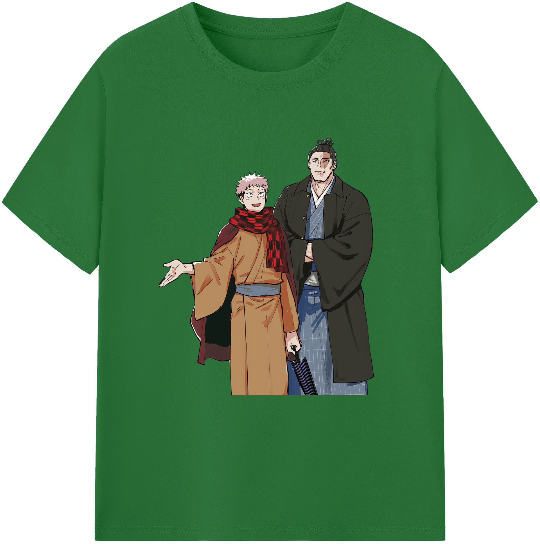 （画像用） 呪術廻戦 Jujutsu Kaisen 綿100％半袖Tシャツ（フロントプリント）