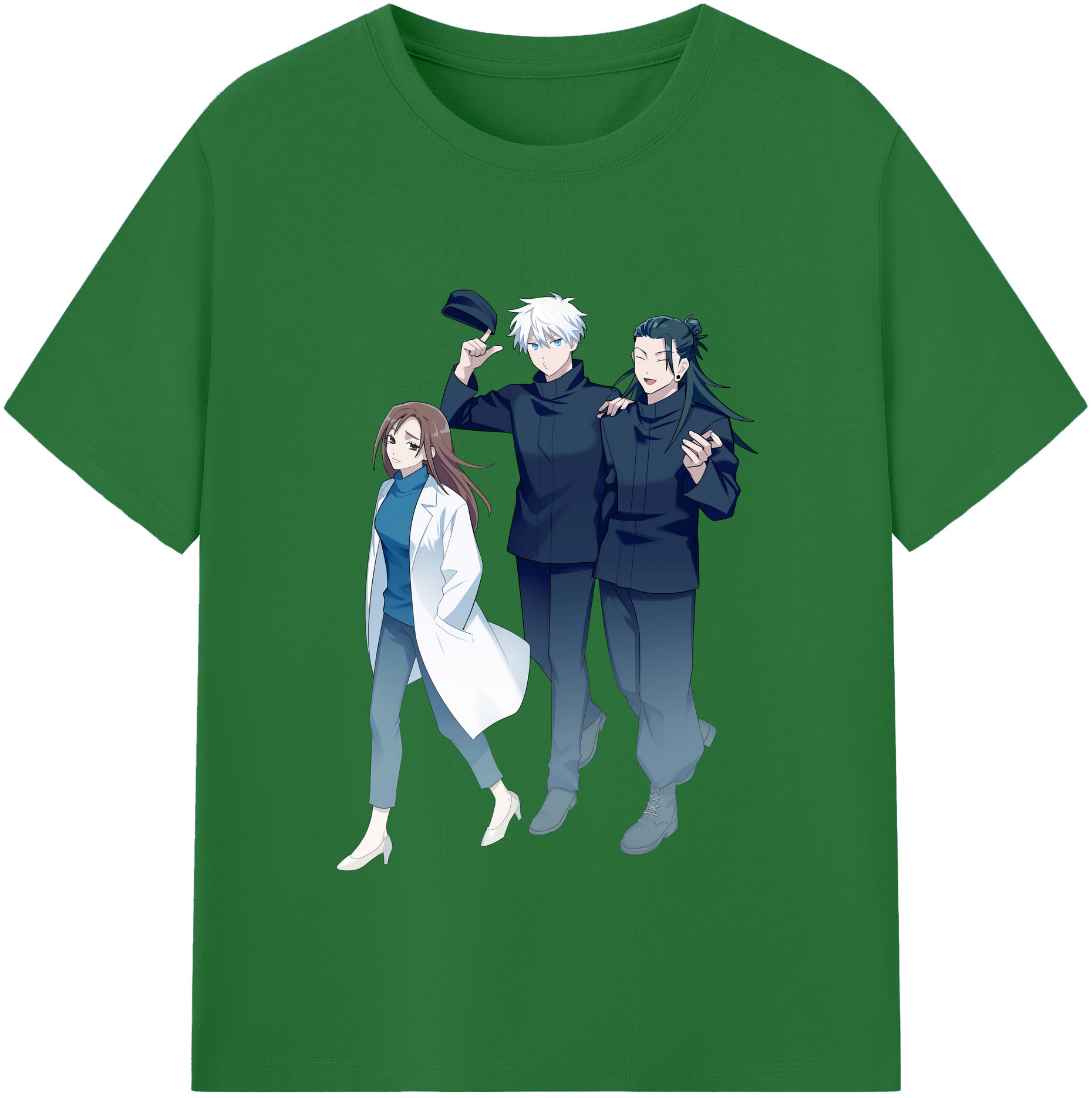（画像用） 呪術廻戦 Jujutsu Kaisen 綿100％半袖Tシャツ（フロントプリント）