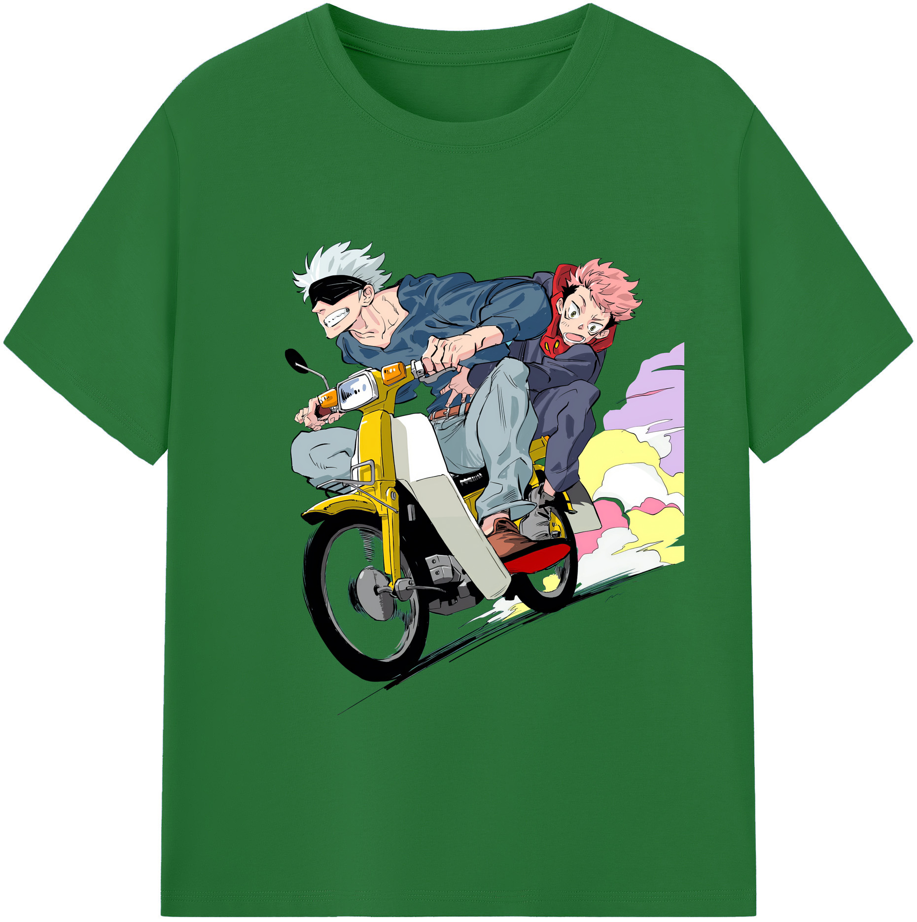 （画像用） 呪術廻戦 Jujutsu Kaisen 綿100％半袖Tシャツ（フロントプリント）