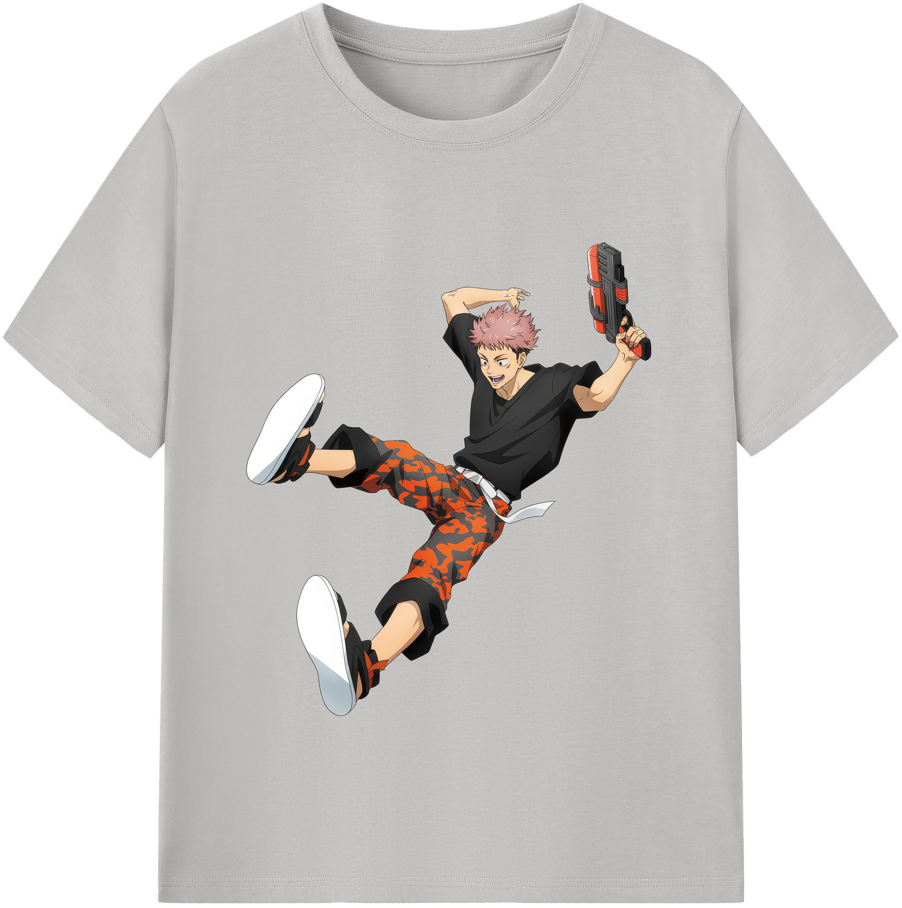 （画像用） 呪術廻戦 Jujutsu Kaisen 綿100％半袖Tシャツ（フロントプリント）