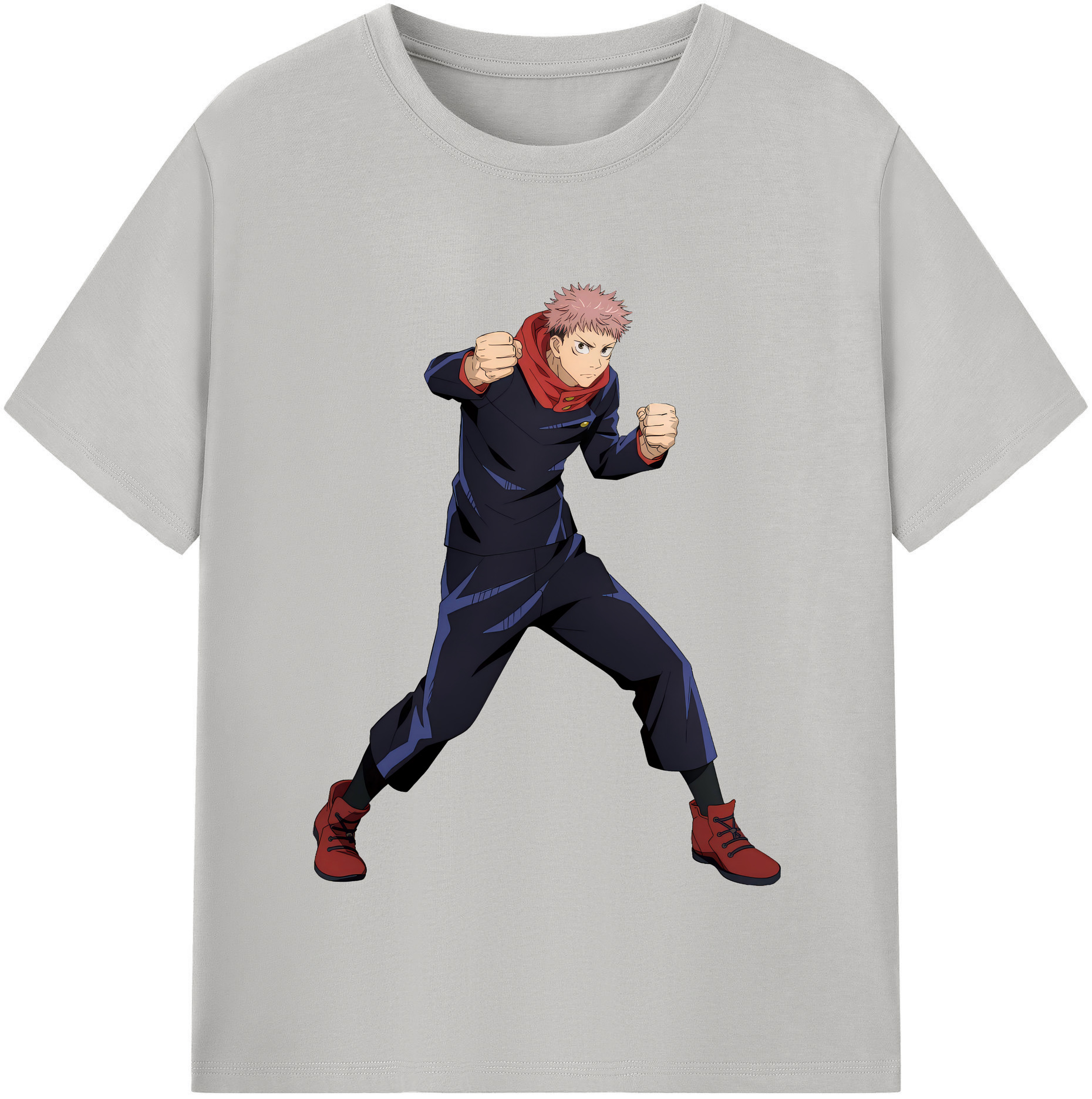 （画像用） 呪術廻戦 Jujutsu Kaisen 綿100％半袖Tシャツ（フロントプリント）