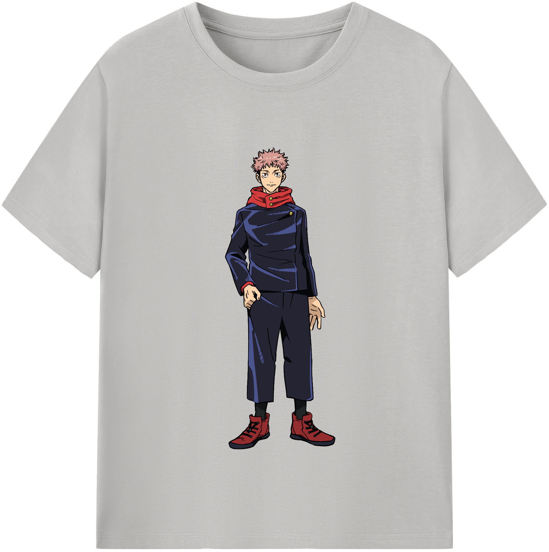 （画像用） 呪術廻戦 Jujutsu Kaisen 綿100％半袖Tシャツ（フロントプリント）