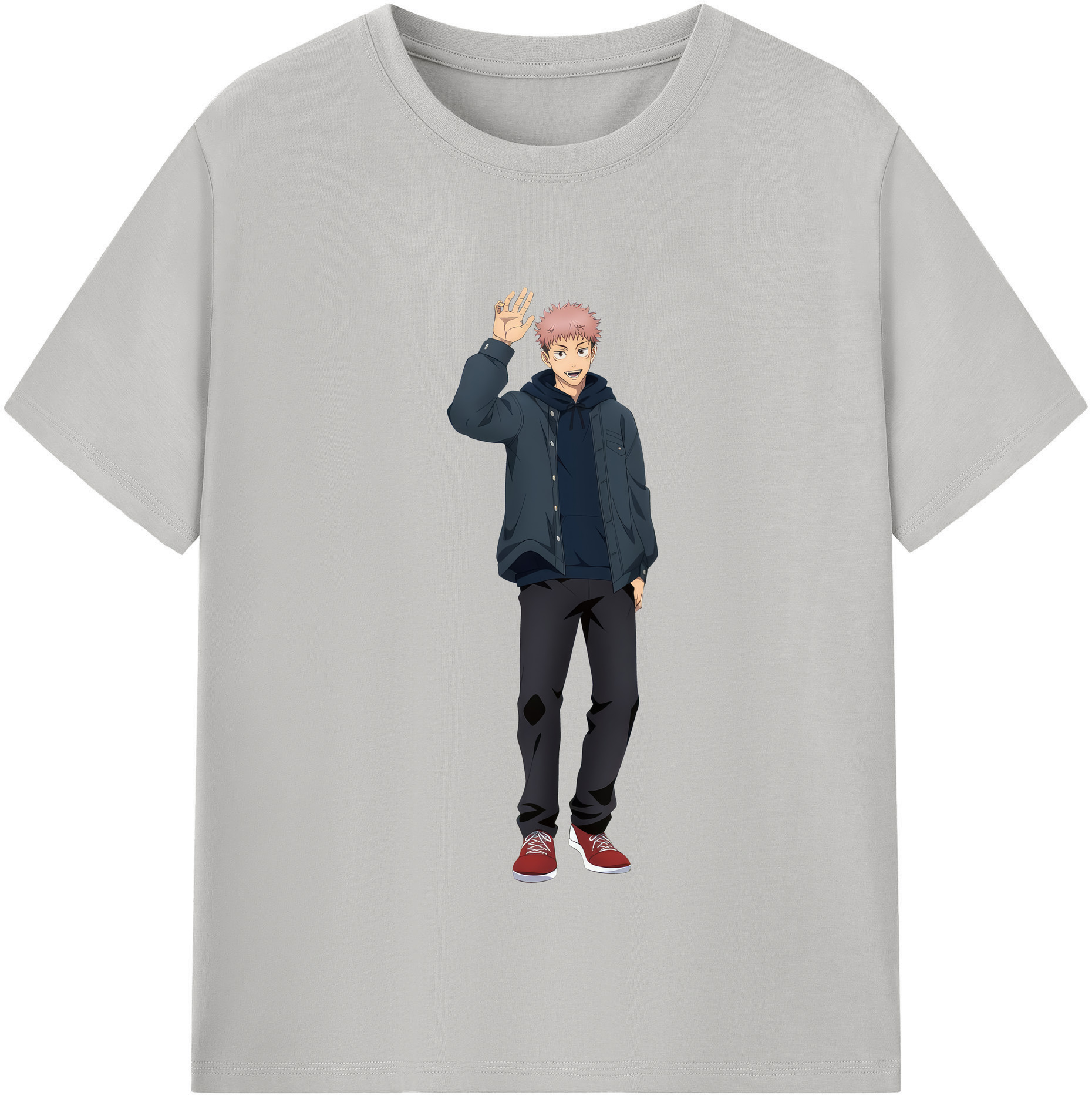 （画像用） 呪術廻戦 Jujutsu Kaisen 綿100％半袖Tシャツ（フロントプリント）