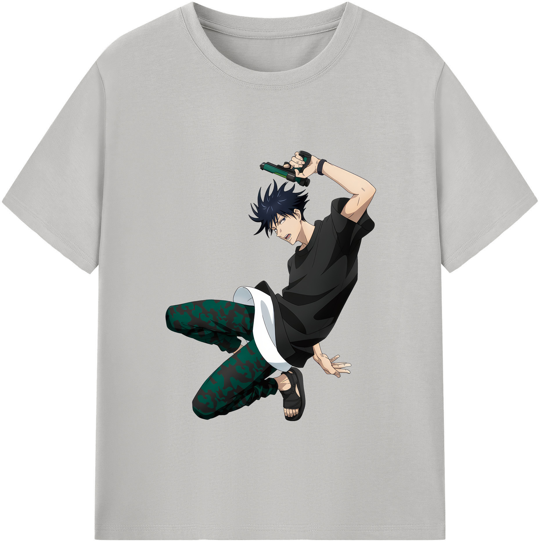 （画像用） 呪術廻戦 Jujutsu Kaisen 綿100％半袖Tシャツ（フロントプリント）