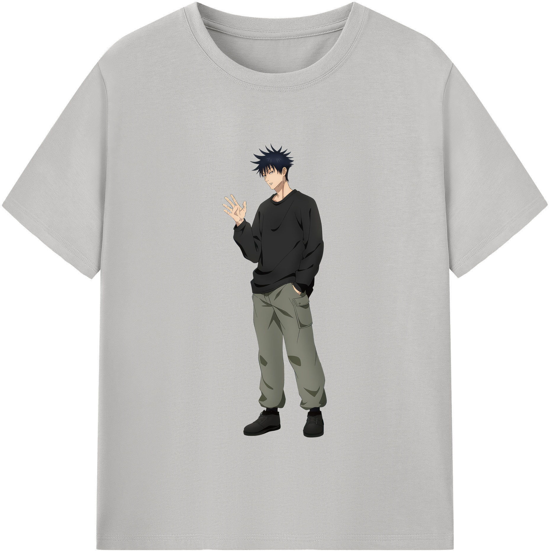 （画像用） 呪術廻戦 Jujutsu Kaisen 綿100％半袖Tシャツ（フロントプリント）