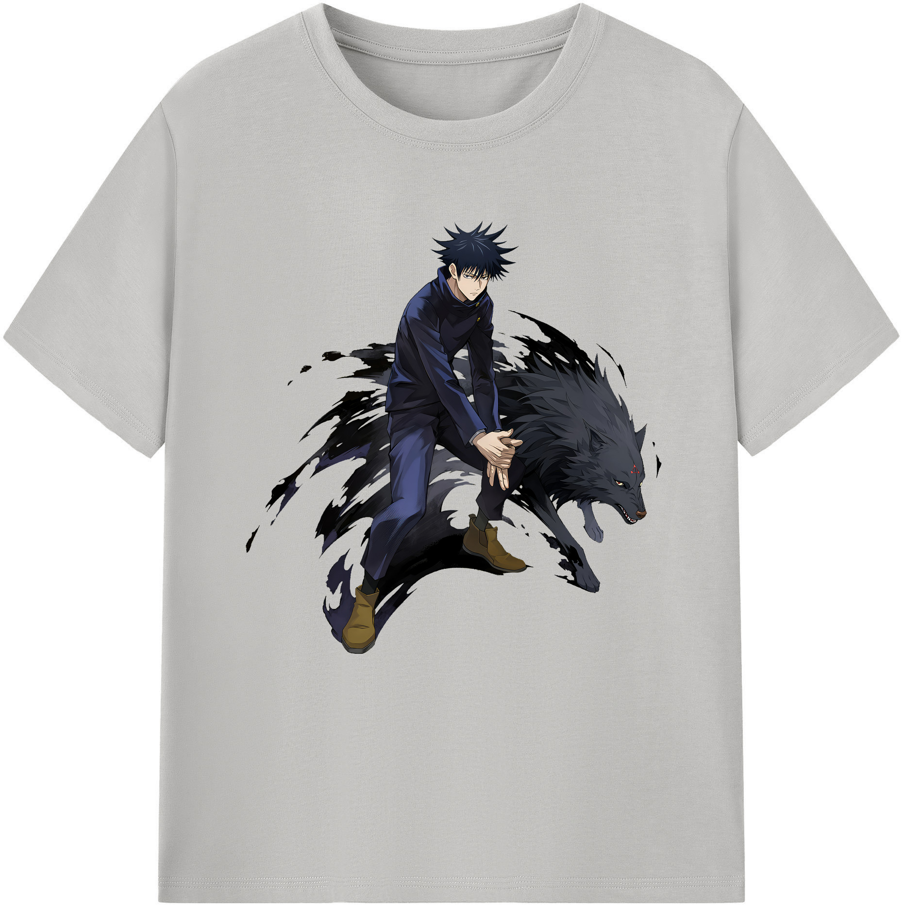 （画像用） 呪術廻戦 Jujutsu Kaisen 綿100％半袖Tシャツ（フロントプリント）