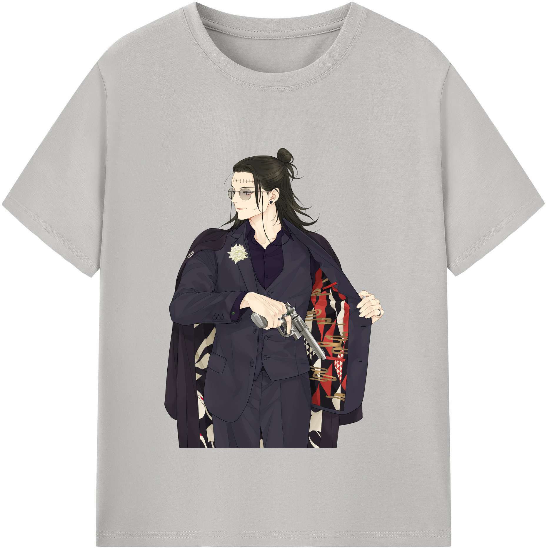 （画像用） 呪術廻戦 Jujutsu Kaisen 綿100％半袖Tシャツ（フロントプリント）