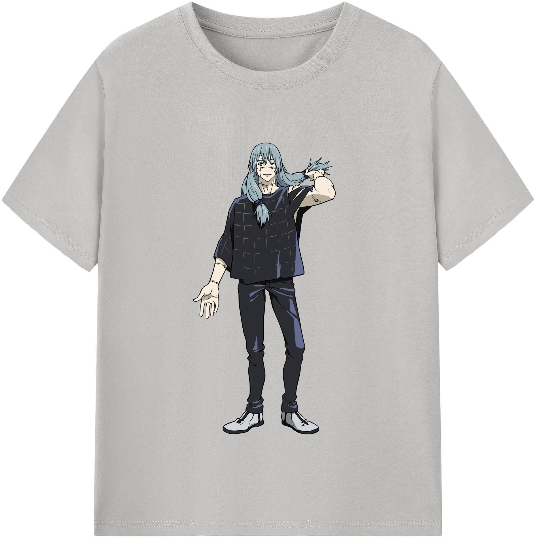 （画像用） 呪術廻戦 Jujutsu Kaisen 綿100％半袖Tシャツ（フロントプリント）
