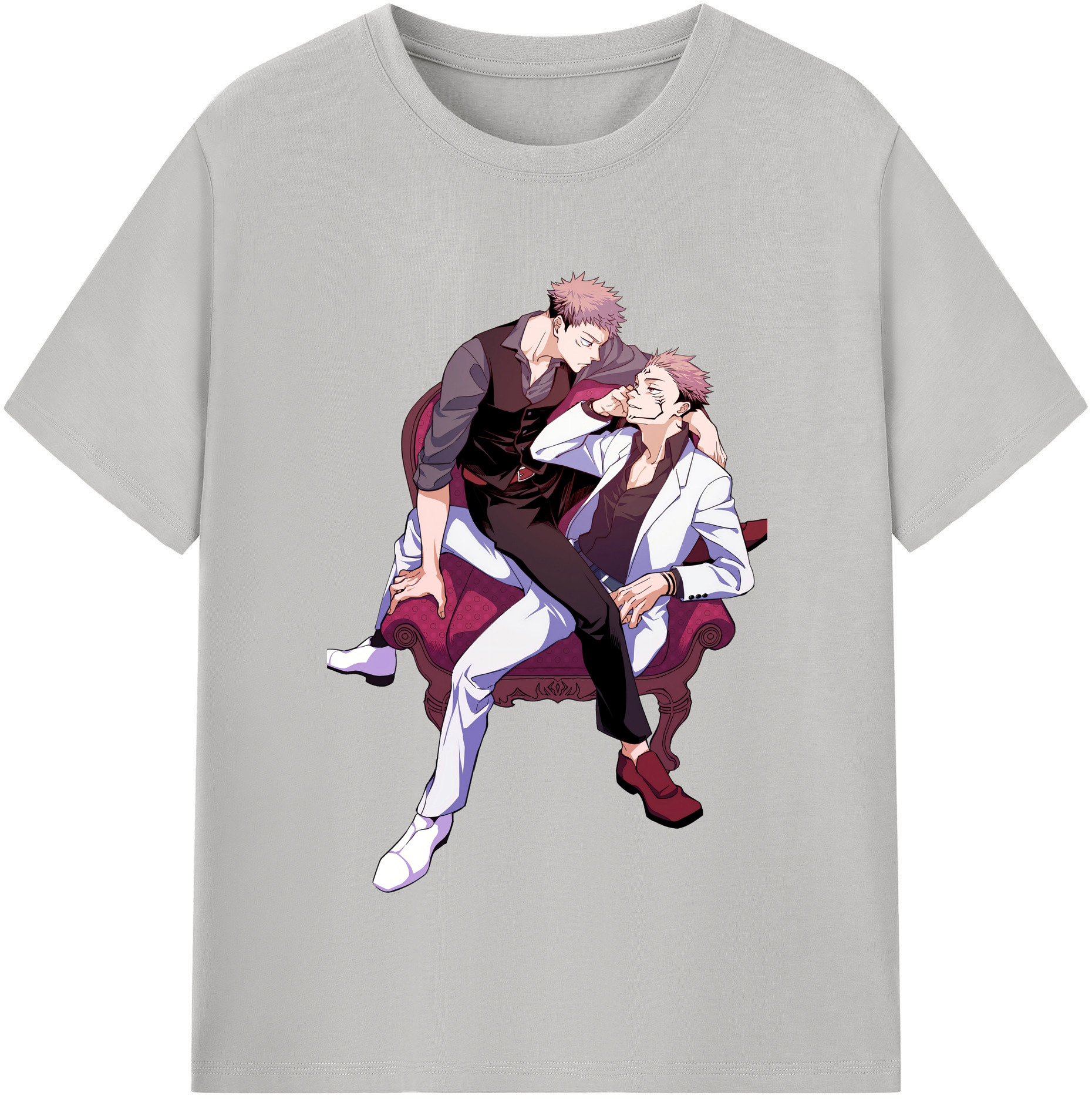 （画像用） 呪術廻戦 Jujutsu Kaisen 綿100％半袖Tシャツ（フロントプリント）