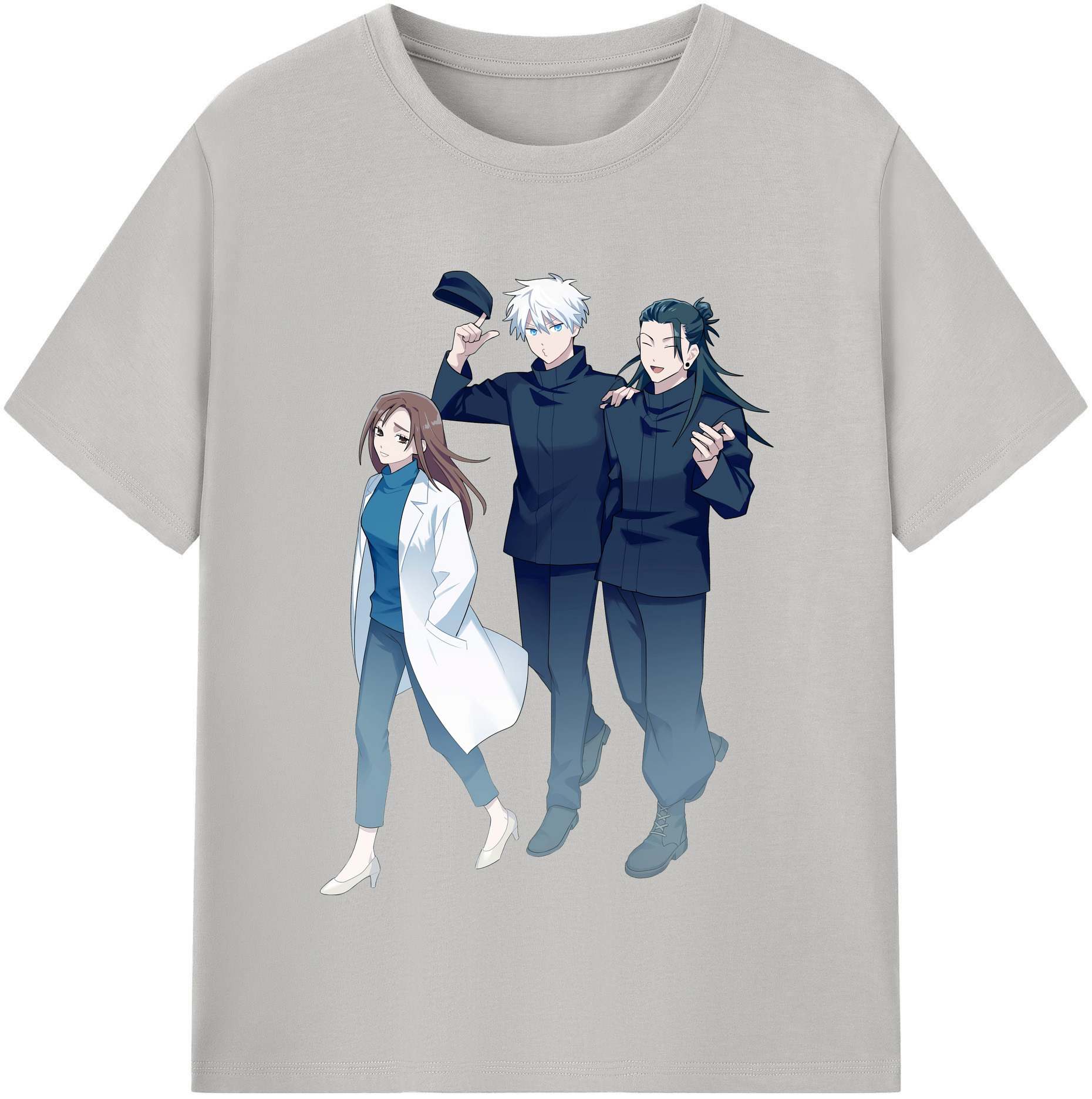 （画像用） 呪術廻戦 Jujutsu Kaisen 綿100％半袖Tシャツ（フロントプリント）