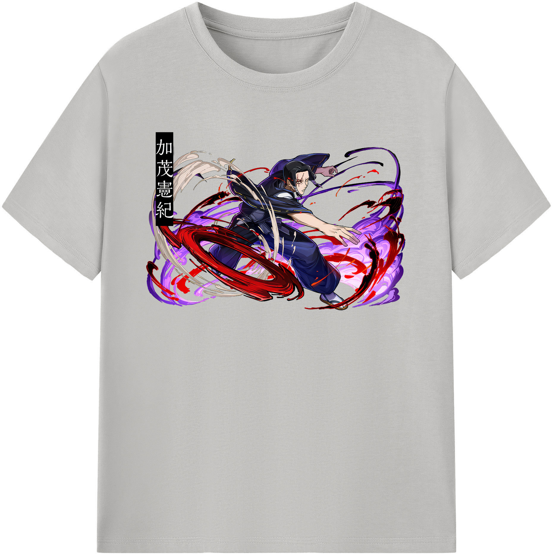 （画像用） 呪術廻戦 Jujutsu Kaisen 綿100％半袖Tシャツ（フロントプリント）