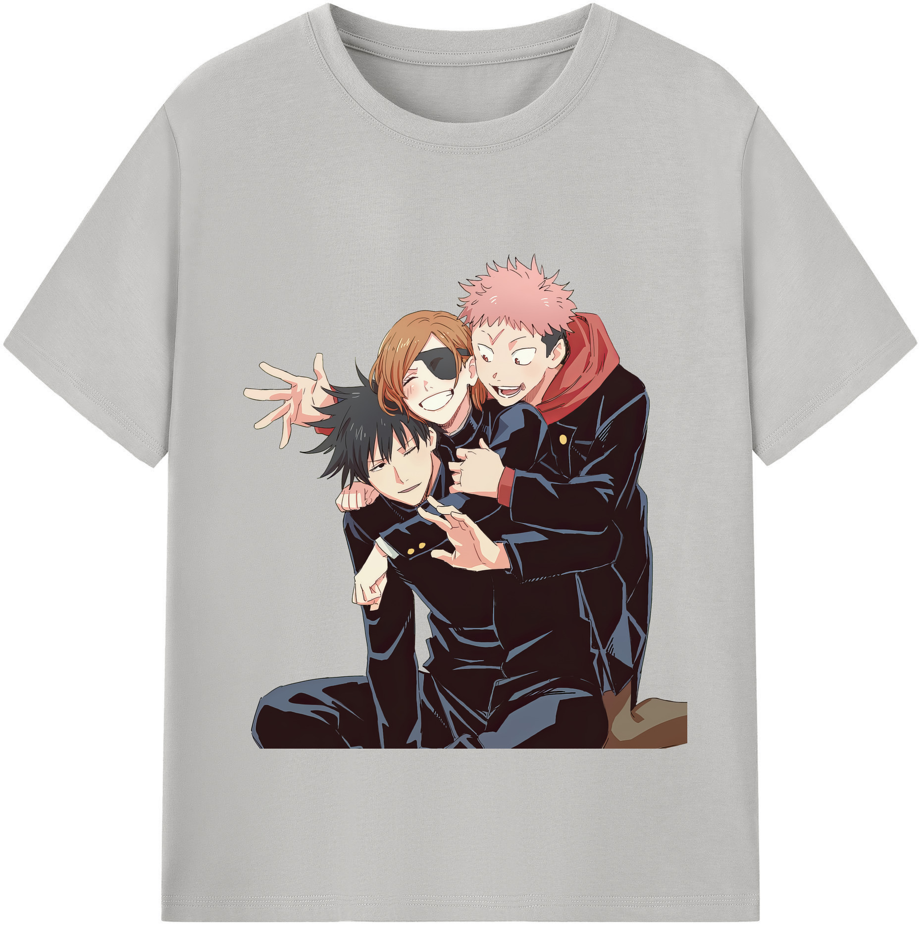 （画像用） 呪術廻戦 Jujutsu Kaisen 綿100％半袖Tシャツ（フロントプリント）
