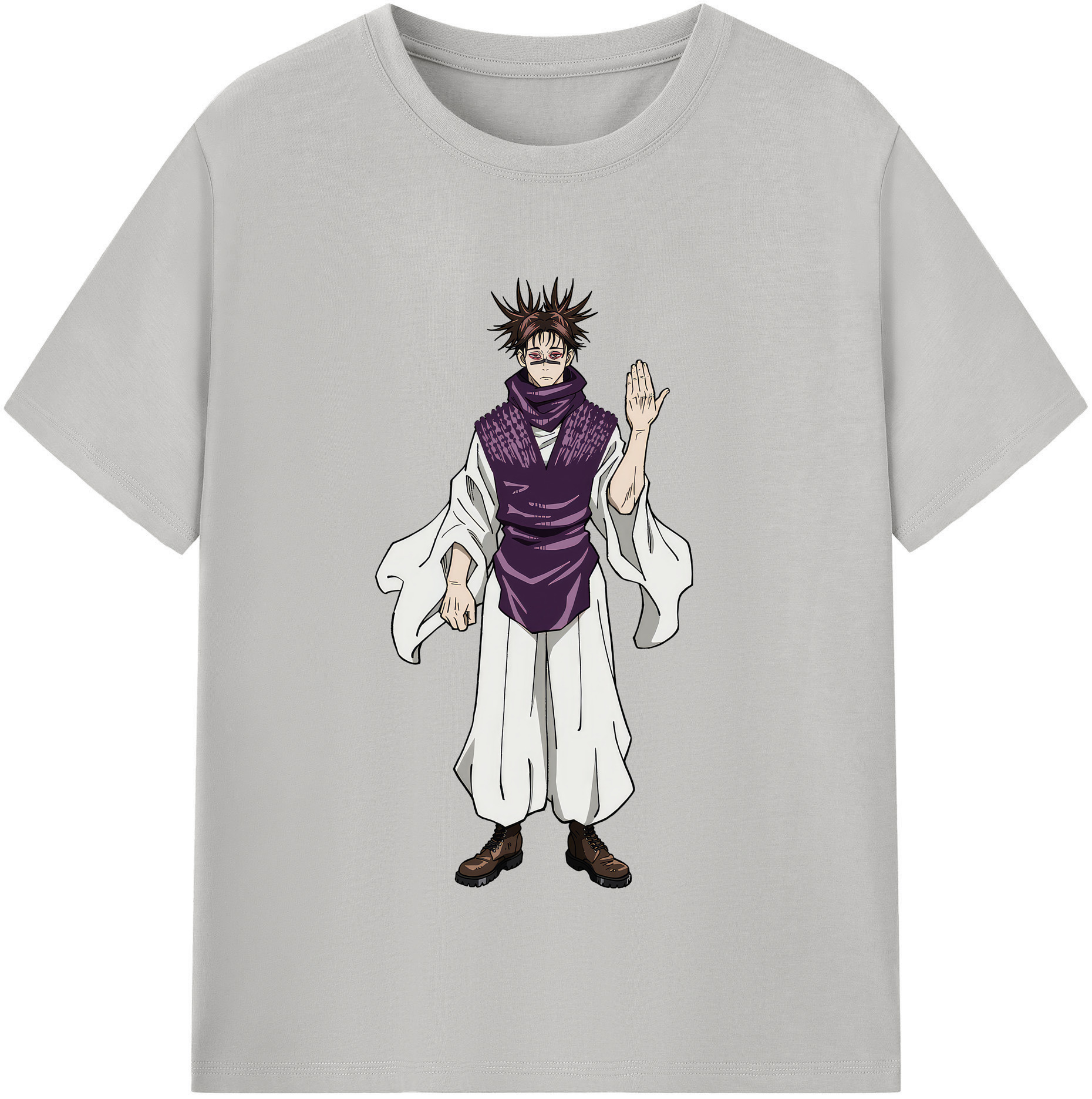 （画像用） 呪術廻戦 Jujutsu Kaisen 綿100％半袖Tシャツ（フロントプリント）