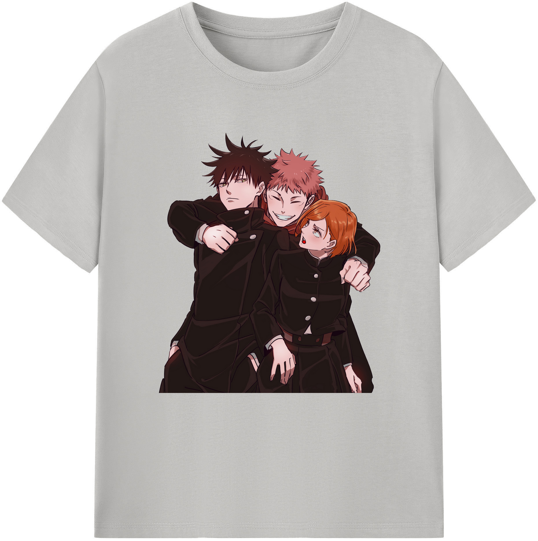（画像用） 呪術廻戦 Jujutsu Kaisen 綿100％半袖Tシャツ（フロントプリント）