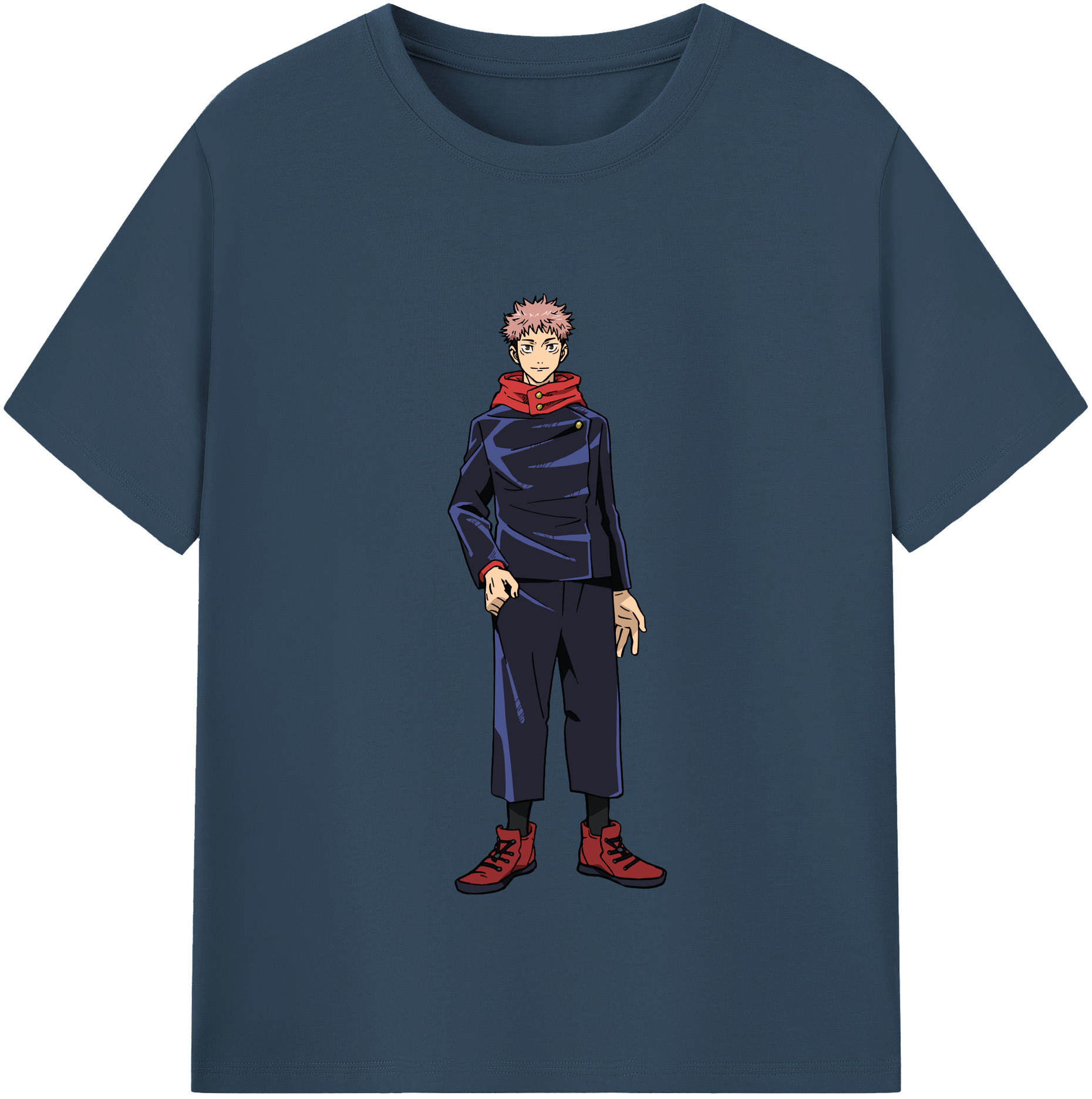 （画像用） 呪術廻戦 Jujutsu Kaisen 綿100％半袖Tシャツ（フロントプリント）