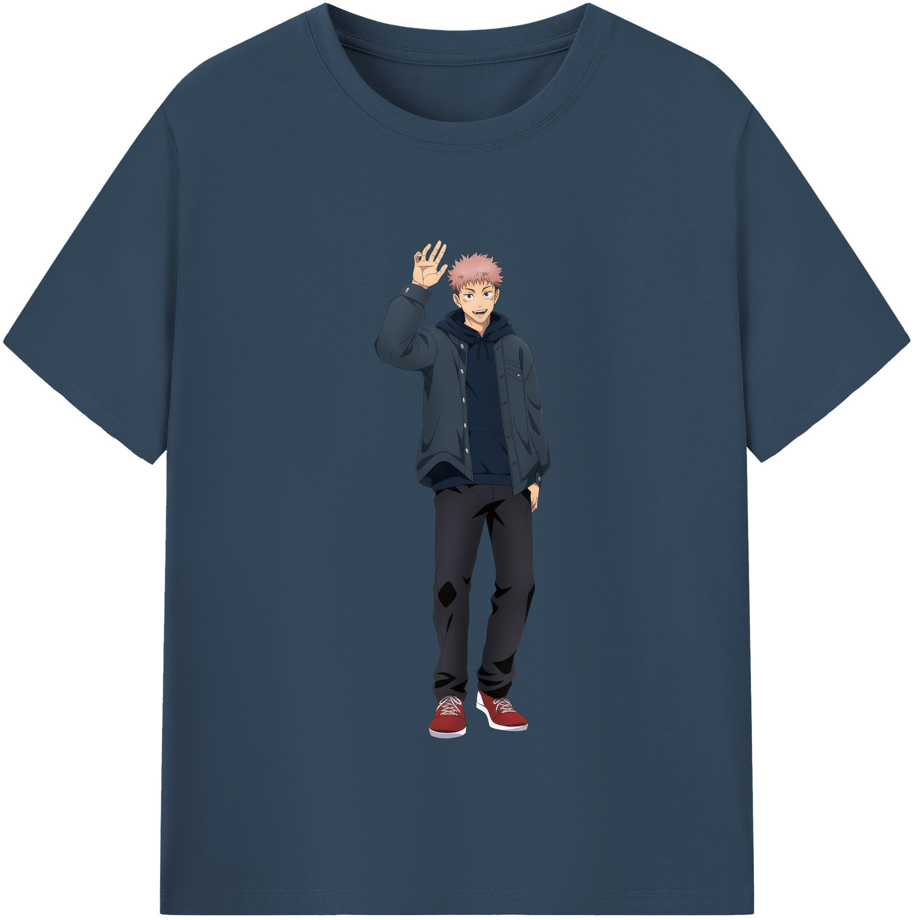 （画像用） 呪術廻戦 Jujutsu Kaisen 綿100％半袖Tシャツ（フロントプリント）