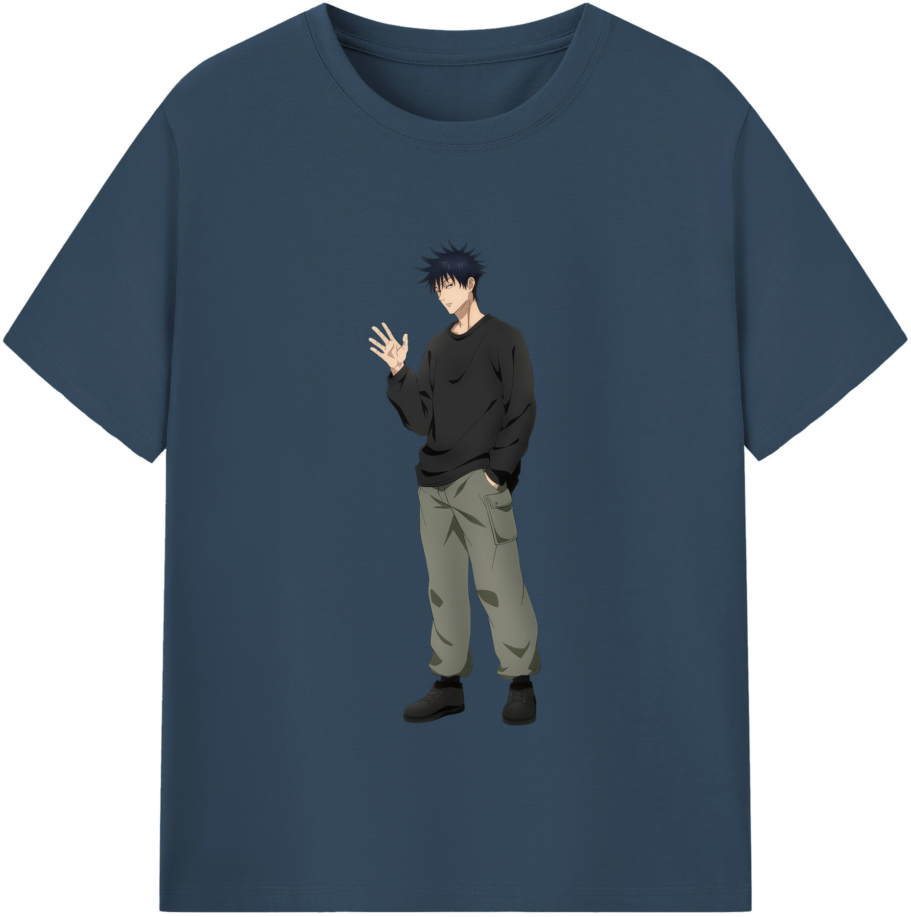 （画像用） 呪術廻戦 Jujutsu Kaisen 綿100％半袖Tシャツ（フロントプリント）
