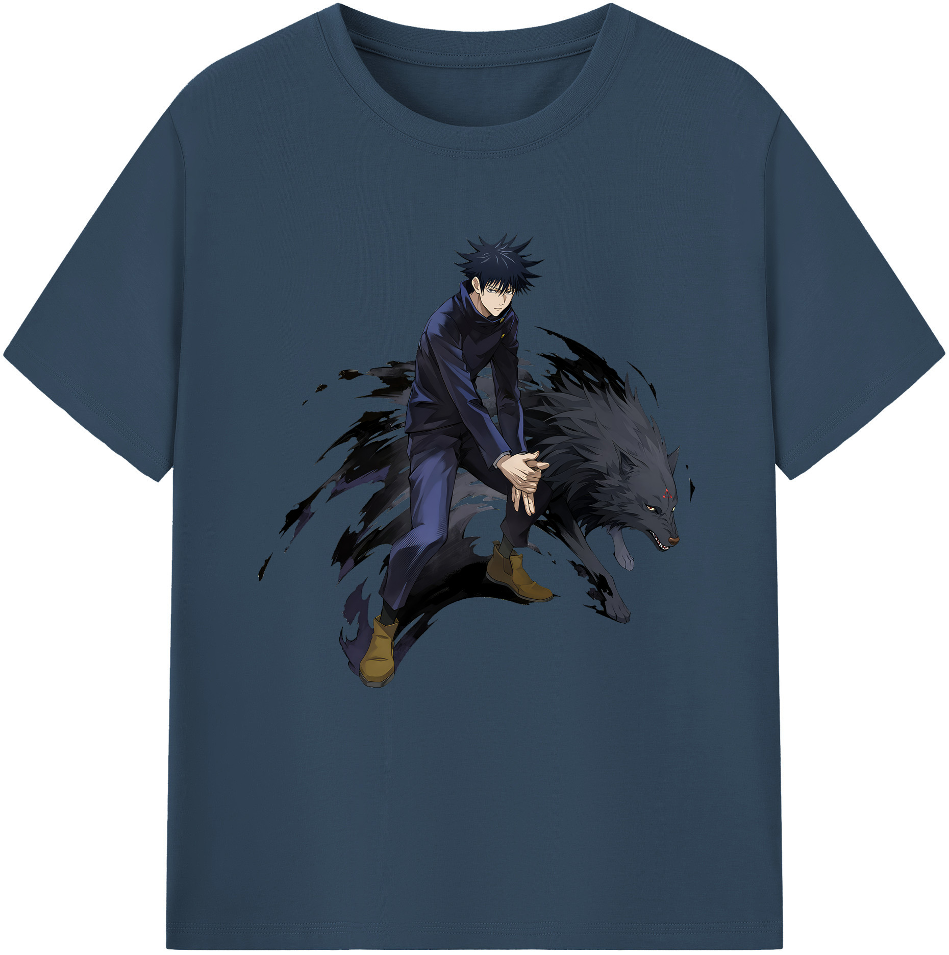 （画像用） 呪術廻戦 Jujutsu Kaisen 綿100％半袖Tシャツ（フロントプリント）