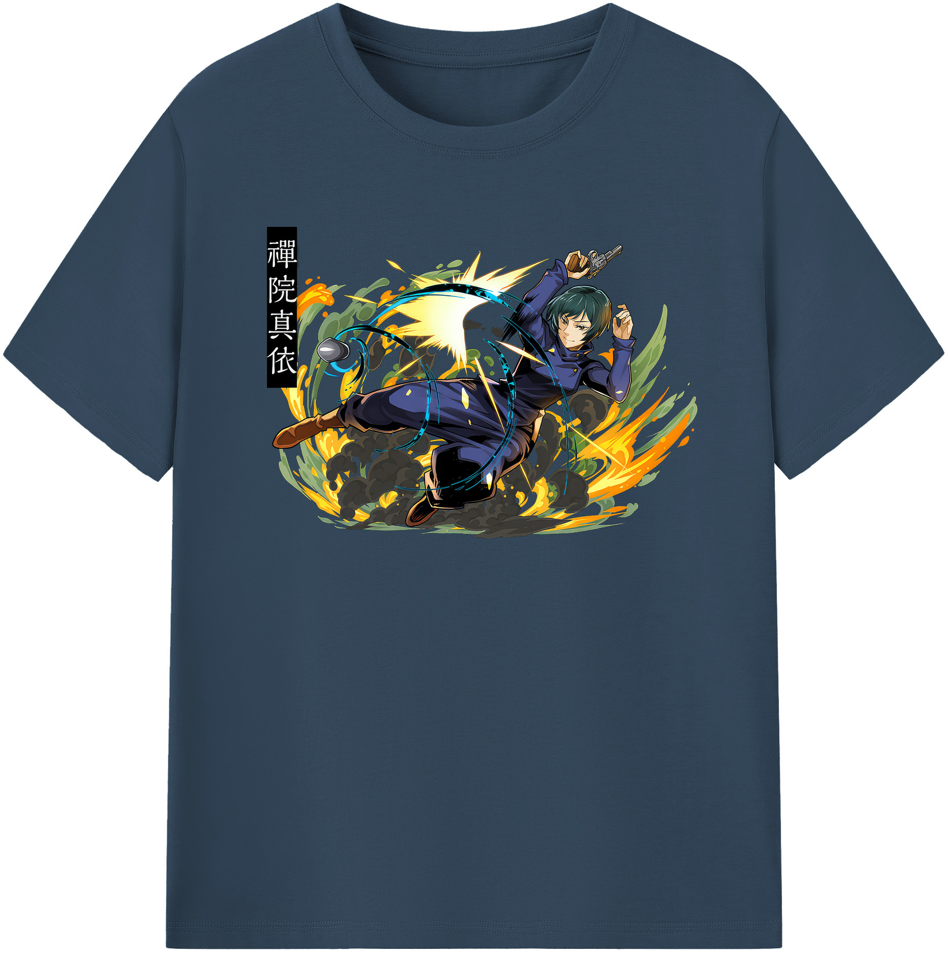 （画像用） 呪術廻戦 Jujutsu Kaisen 綿100％半袖Tシャツ（フロントプリント）