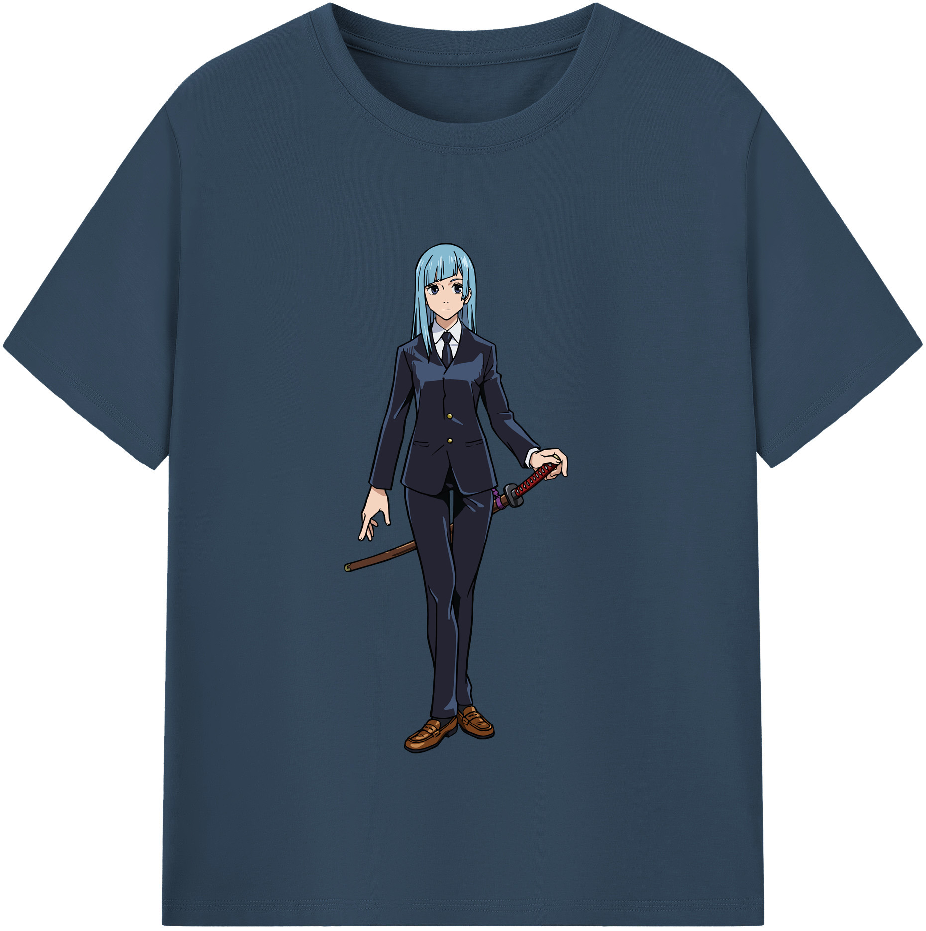 （画像用） 呪術廻戦 Jujutsu Kaisen 綿100％半袖Tシャツ（フロントプリント）