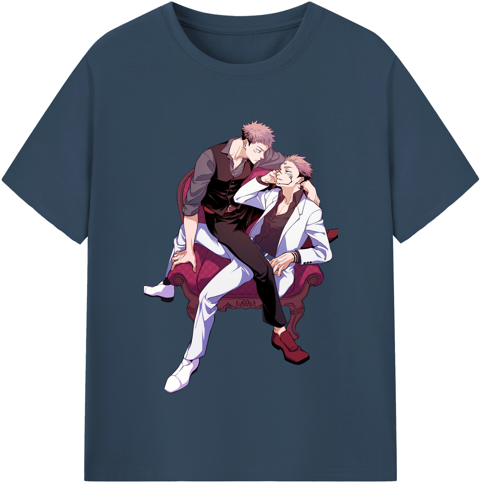 （画像用） 呪術廻戦 Jujutsu Kaisen 綿100％半袖Tシャツ（フロントプリント）