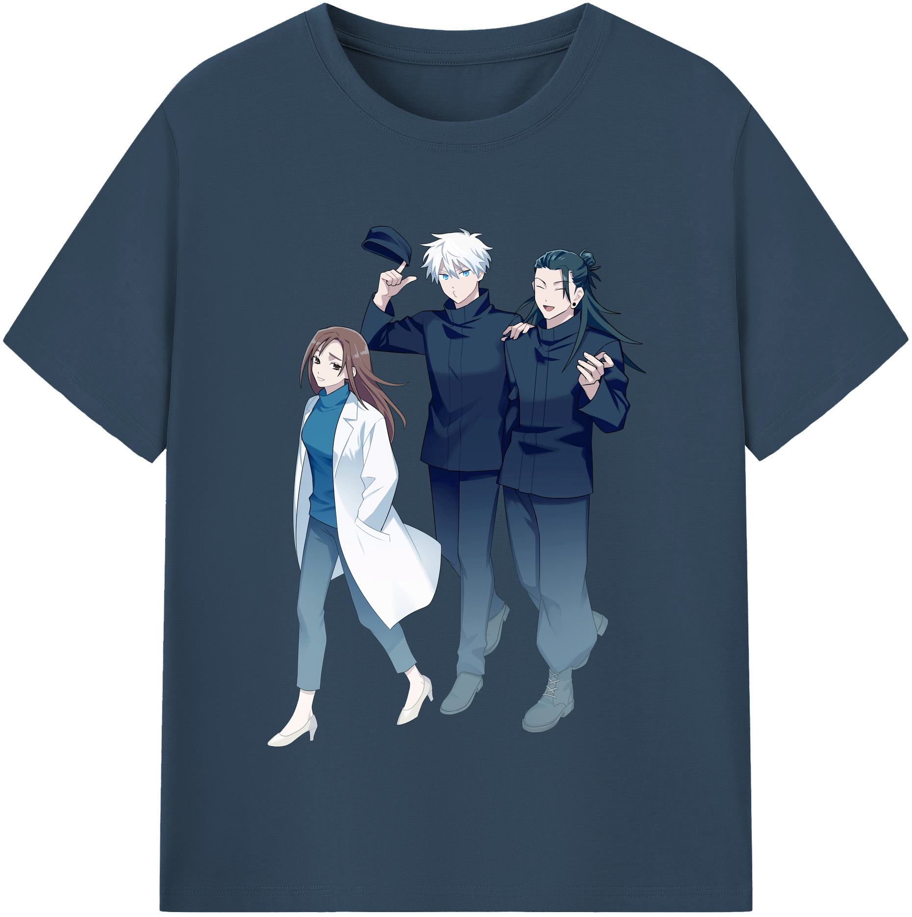 （画像用） 呪術廻戦 Jujutsu Kaisen 綿100％半袖Tシャツ（フロントプリント）