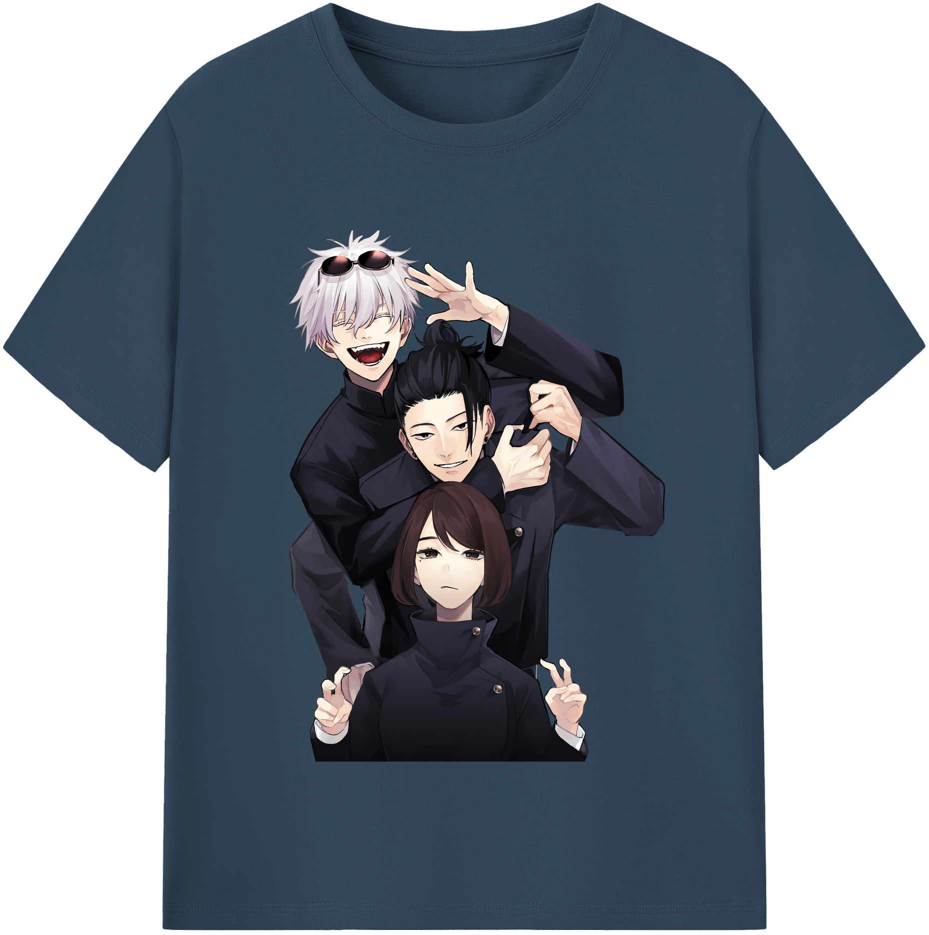 （画像用） 呪術廻戦 Jujutsu Kaisen 綿100％半袖Tシャツ（フロントプリント）