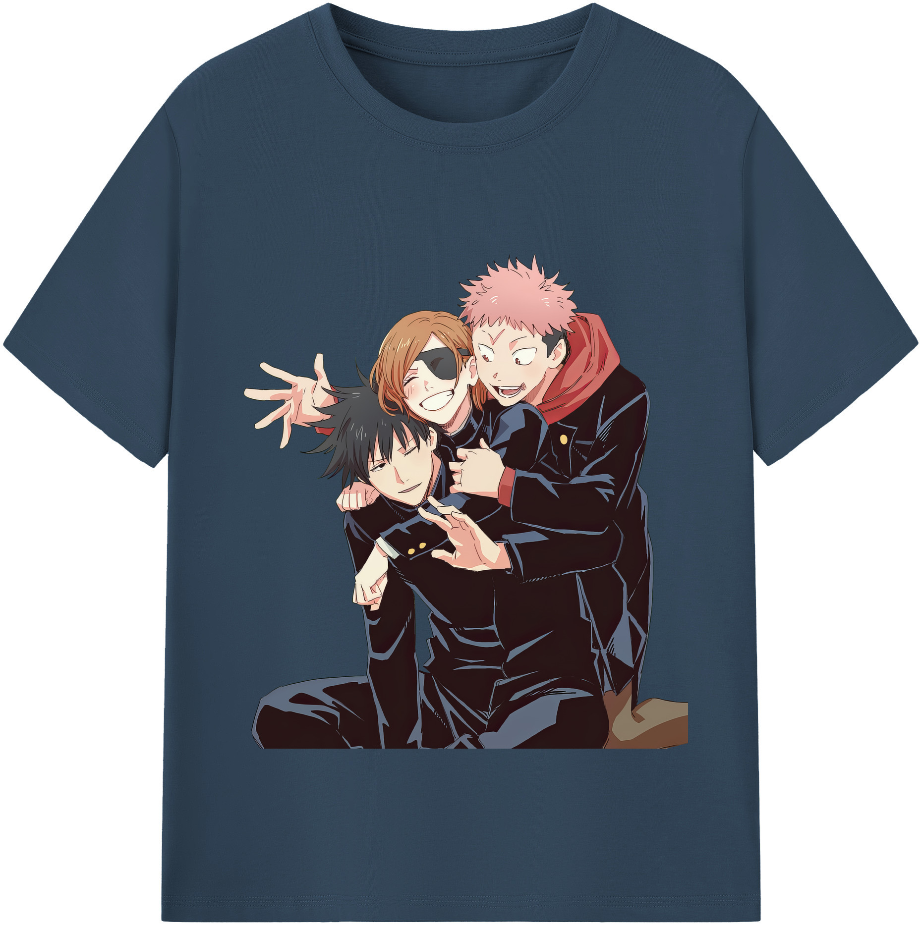 （画像用） 呪術廻戦 Jujutsu Kaisen 綿100％半袖Tシャツ（フロントプリント）