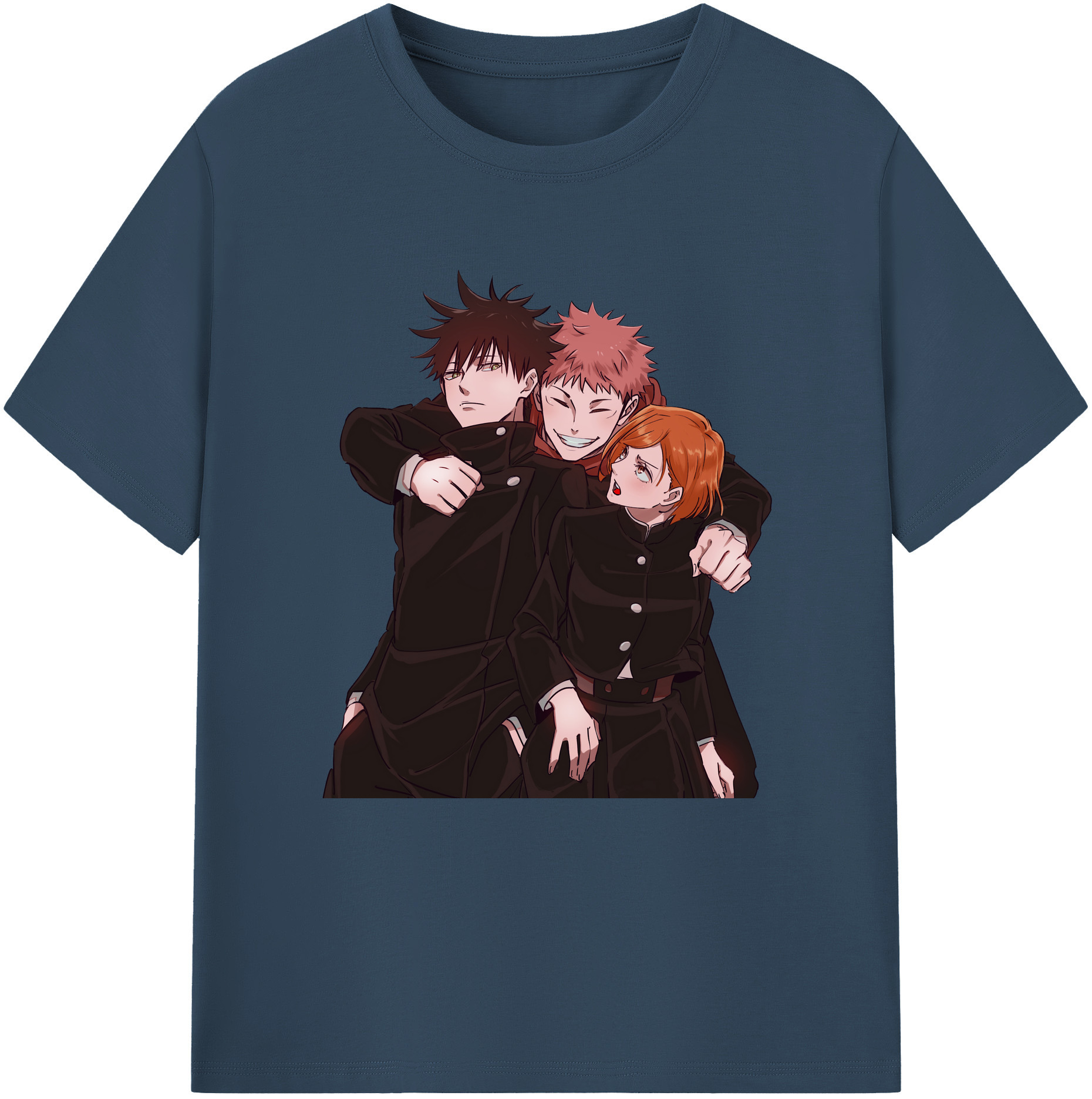（画像用） 呪術廻戦 Jujutsu Kaisen 綿100％半袖Tシャツ（フロントプリント）