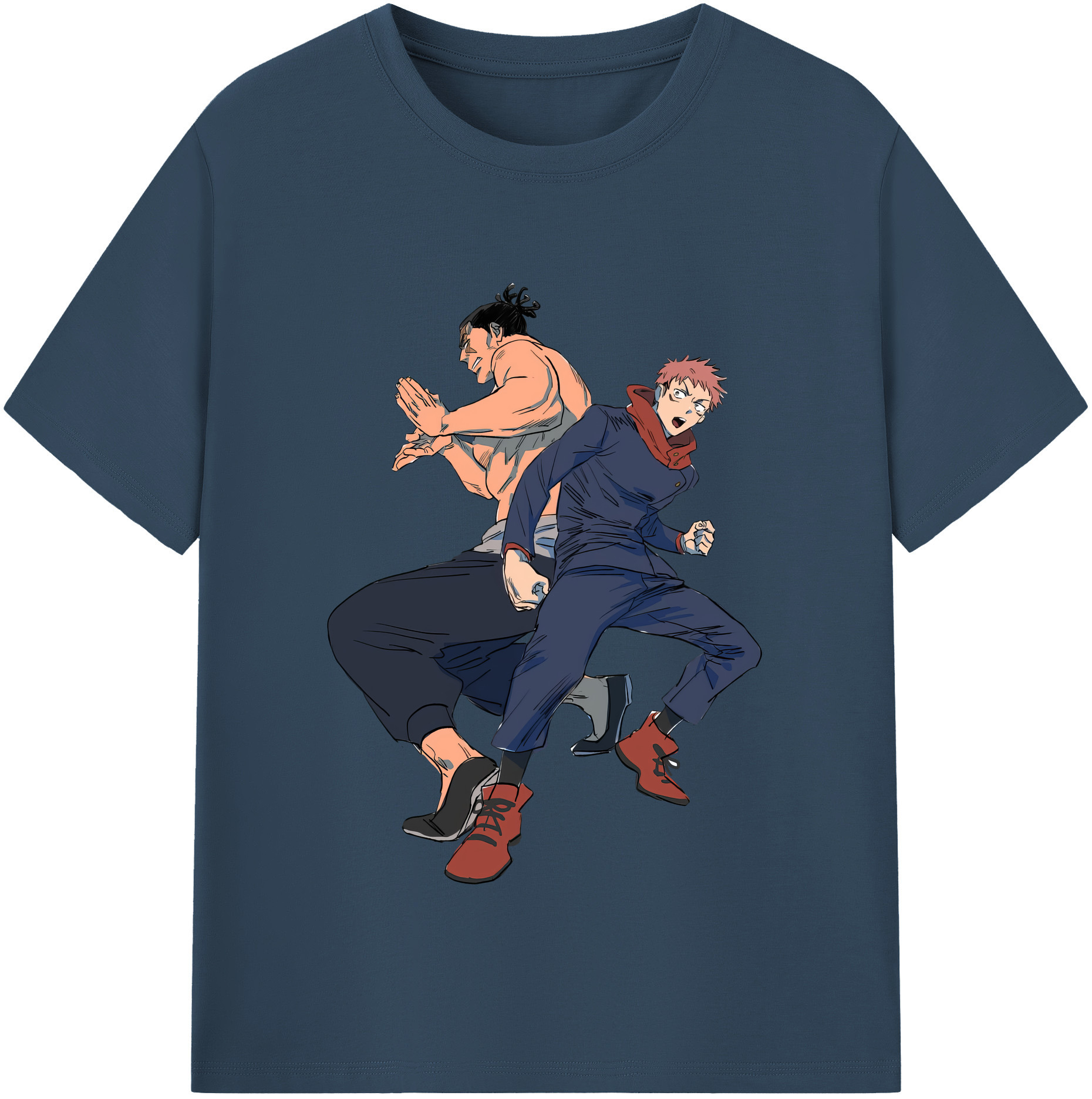 （画像用） 呪術廻戦 Jujutsu Kaisen 綿100％半袖Tシャツ（フロントプリント）